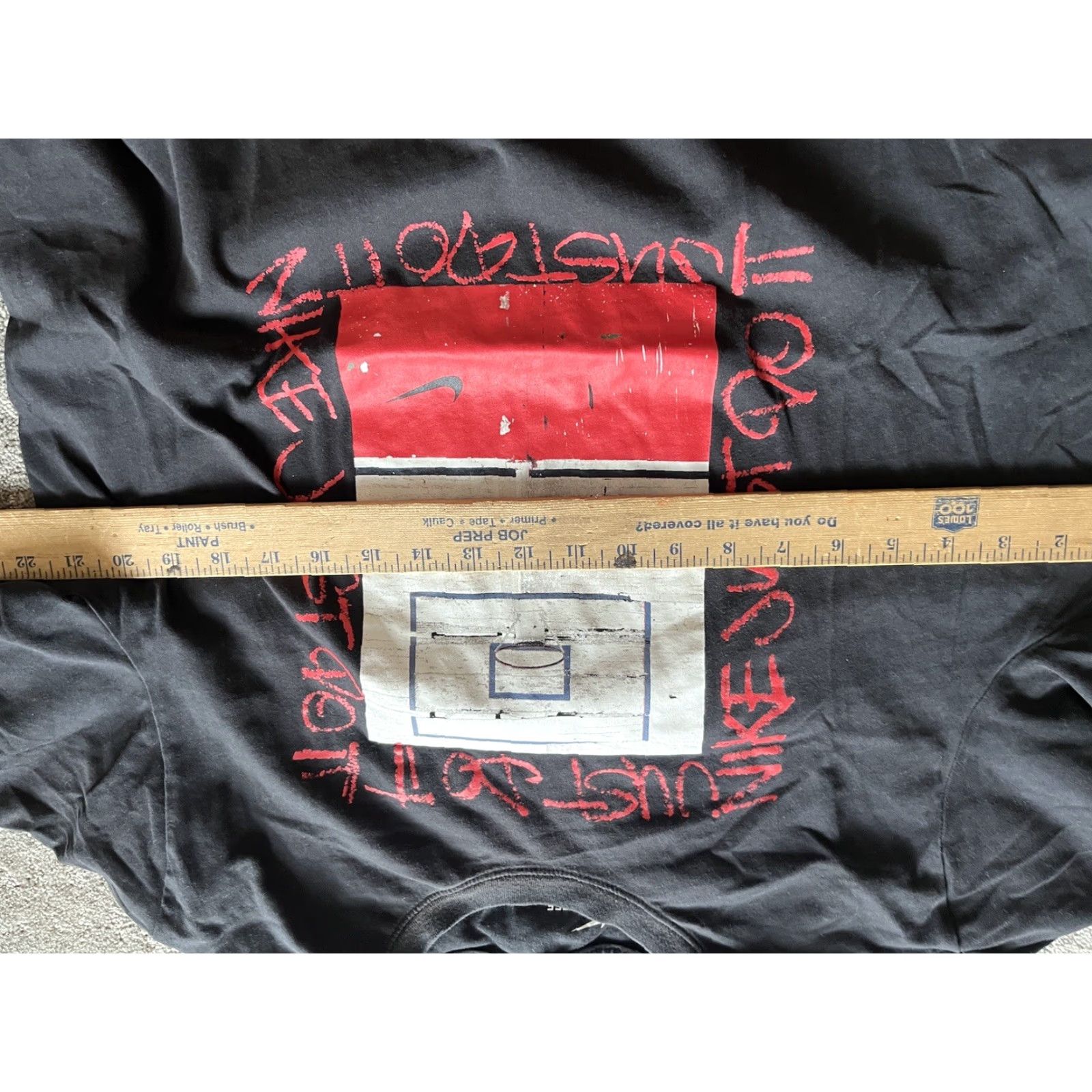 Nike VINTAGE Nike Black Round Neck T-Shirt Mens L Size Adult Large Egypt Made Size US L / EU 52-54 / 3 - 5 Thumbnail