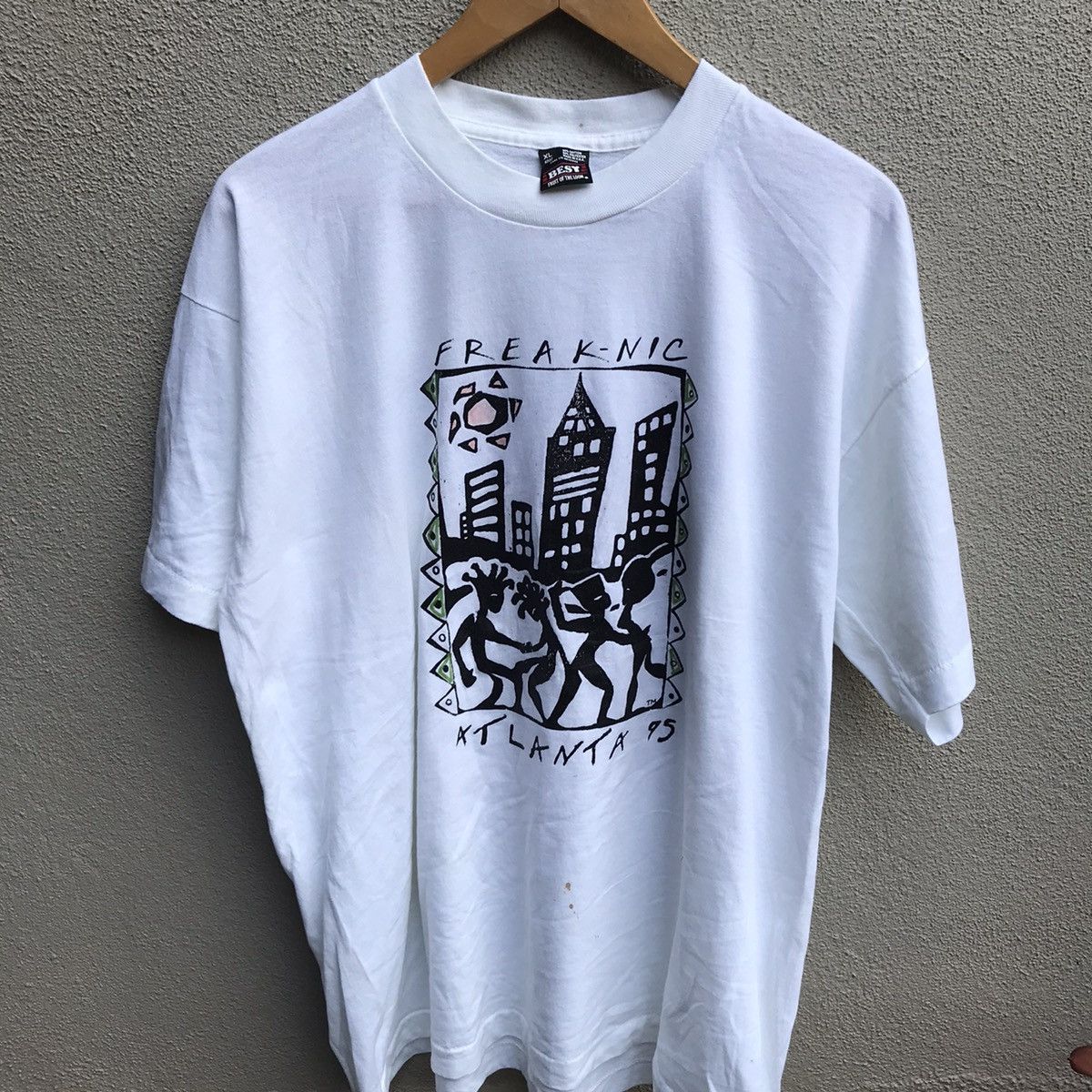 Rap Tees Vintage 90s FREAKNIC atlanta rap tee festival freaknik Size US XL / EU 56 / 4 - 2 Thumbnail