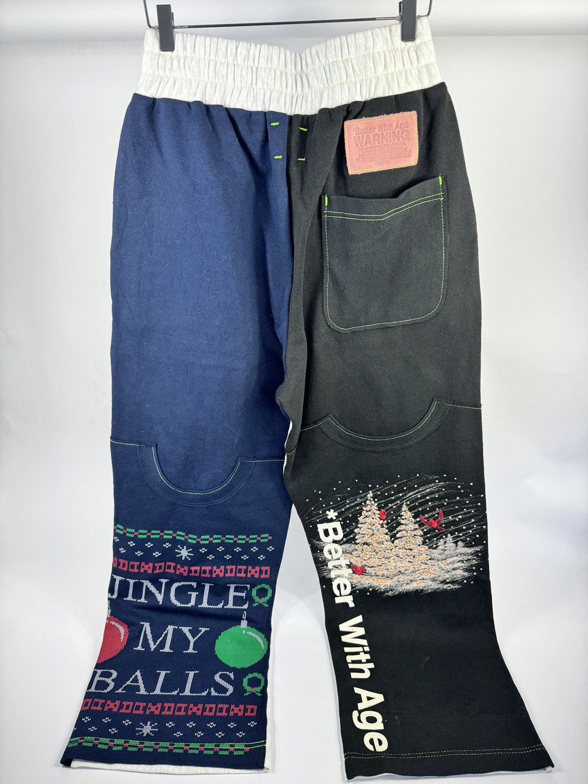 Better With Age HOLLYWOOD RECONSTRUCTED SWEATPANTS Size US 36 / EU 52 - 2 Thumbnail