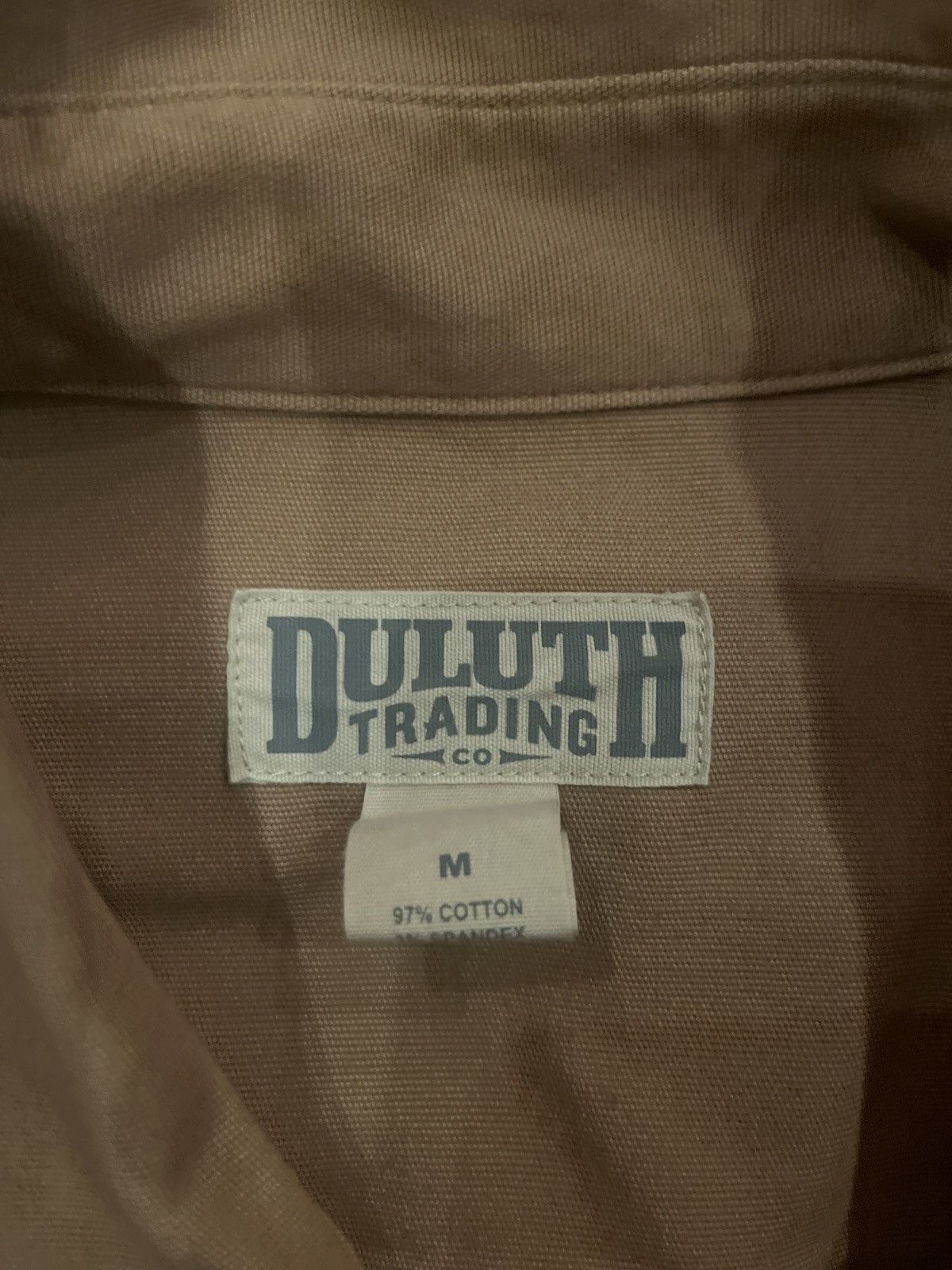 Duluth Trading Company Men’s Duluth Trading Beige Trucker Jacket Size US M / EU 48-50 / 2 - 6 Thumbnail