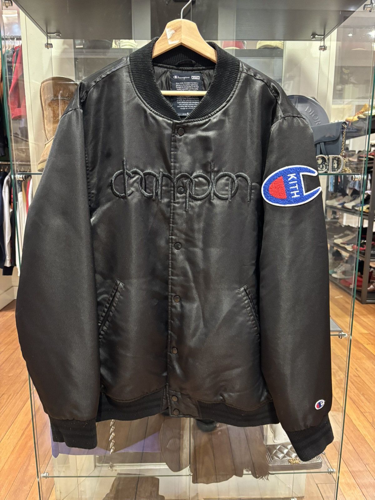 Kith Kith MLB New-York Mets suede bomber | Grailed