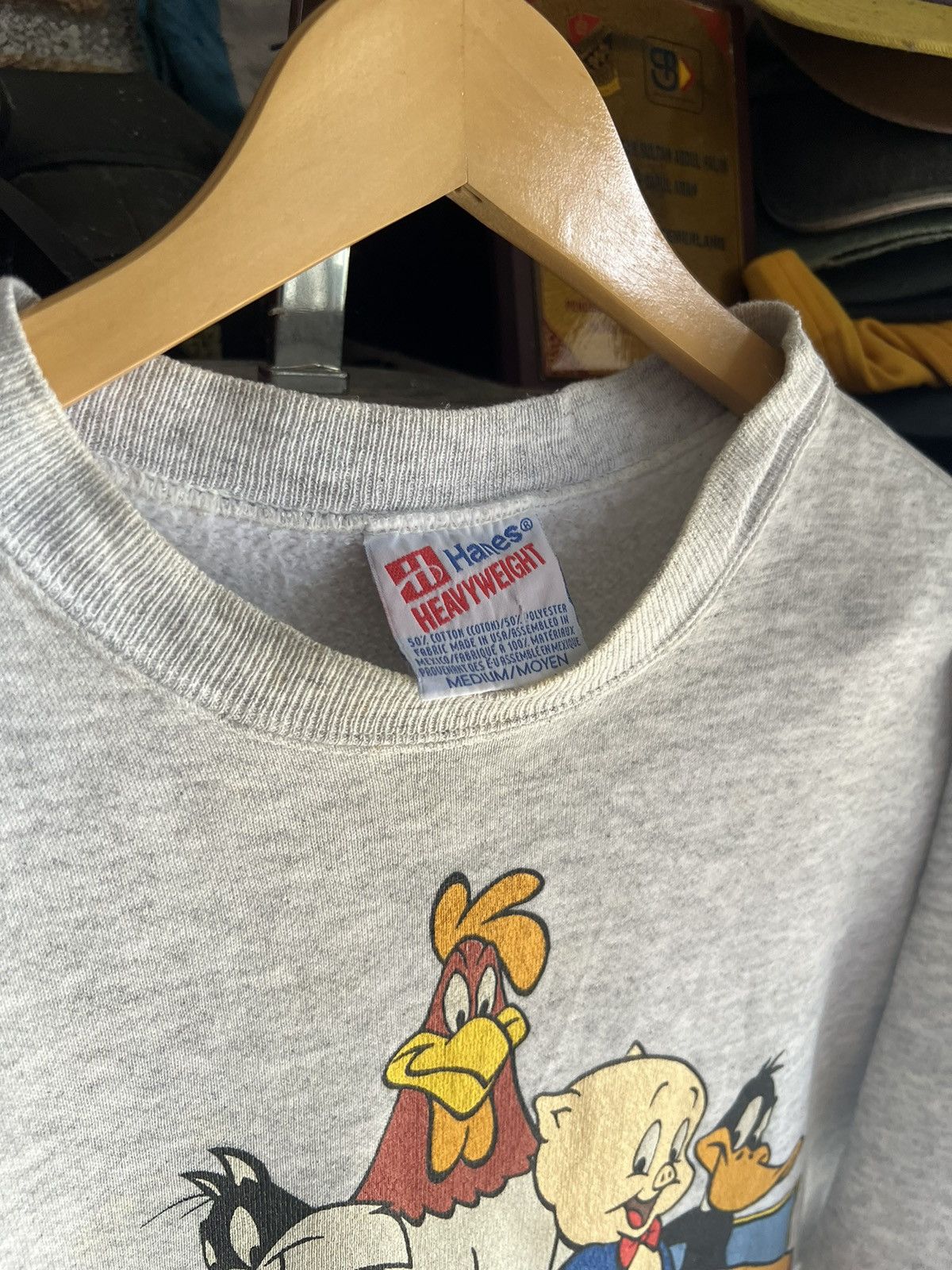 Cartoon Network 🔥Vintage 90s Looney Tunes Crewneck Sweatshirt Size US S / EU 44-46 / 1 - 12 Thumbnail