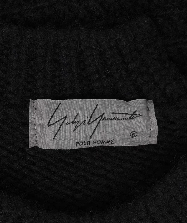 Yohji Yamamoto Yohji Yamamoto Men's Cutout Tie Detail Knit Sweater K18 Size US L / EU 52-54 / 3 - 3 Thumbnail