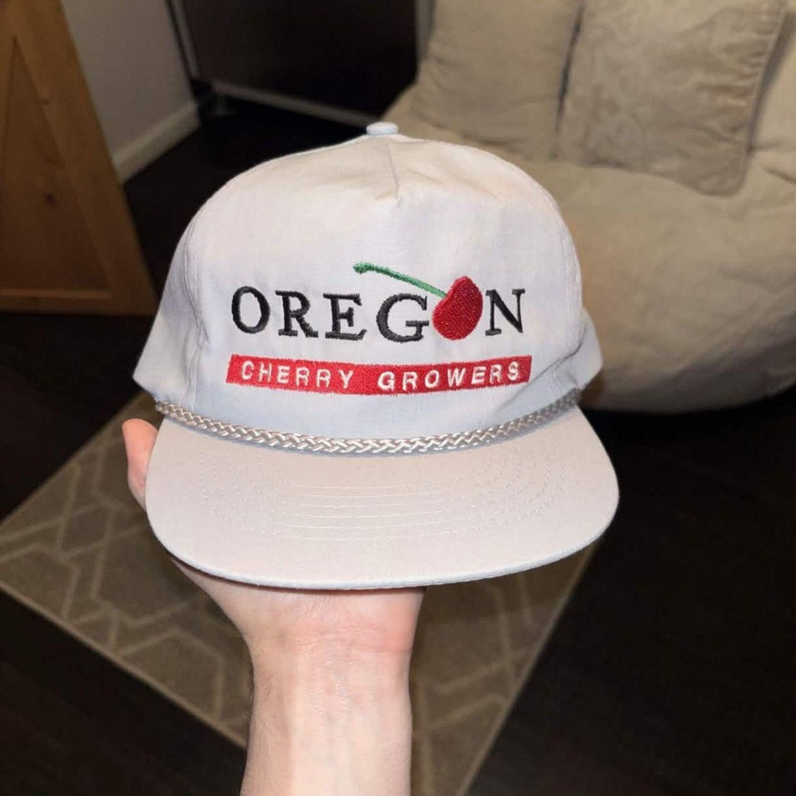 Vintage Vintage 90s Oregon Chery Growers Hat Size ONE SIZE - 1 Thumbnail