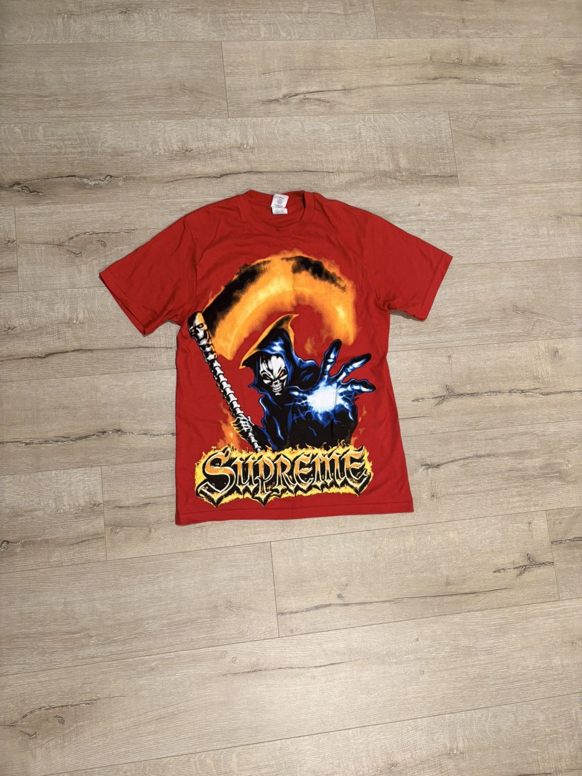 Supreme Grim reaper supreme tee Size US S / EU 44-46 / 1 - 1 Thumbnail