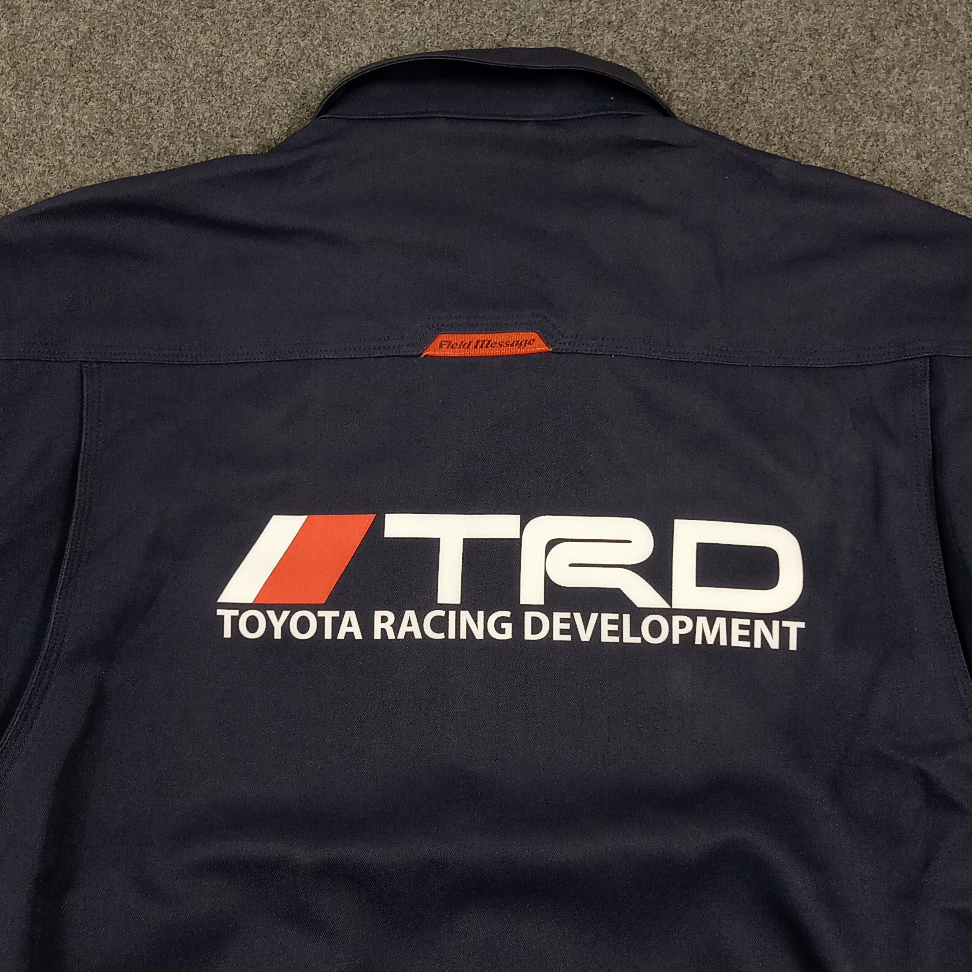 Japanese Brand TRD Toyota Racng Motorsports Custom Work Jacket C284N17 Size US L / EU 52-54 / 3 - 2 Thumbnail