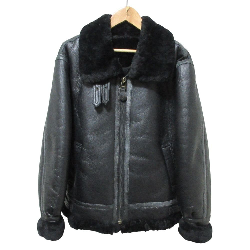 Other Other WESTOP Shearling Flight Jacket Leather Outerwear DUTY FREE for USA Size ONE SIZE - 1 Thumbnail