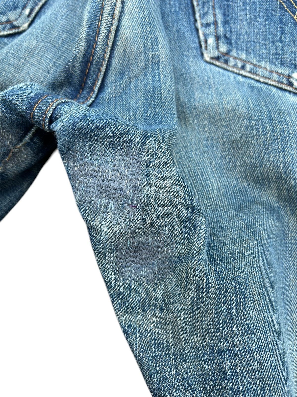 Kapital Vintage Levis Big E Selvedge Distressed Denim Jeans Size US 30 / EU 46 - 16 Thumbnail