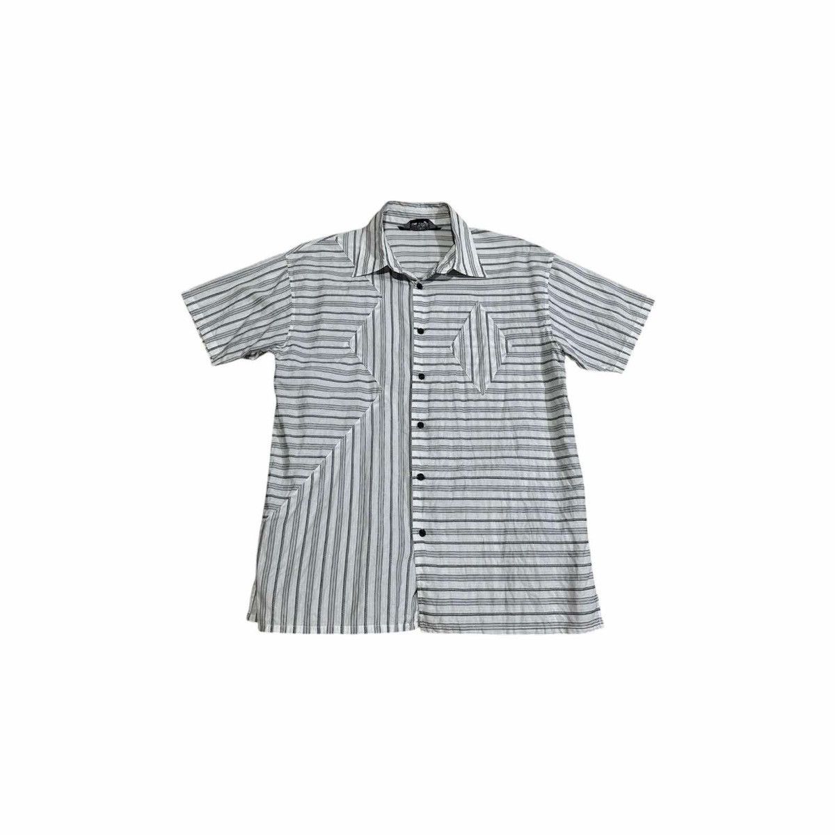 Kansai Yamamoto 🔥Vintage Kansai Profumo Shirt Multi Striped Size US L / EU 52-54 / 3 - 2 Thumbnail