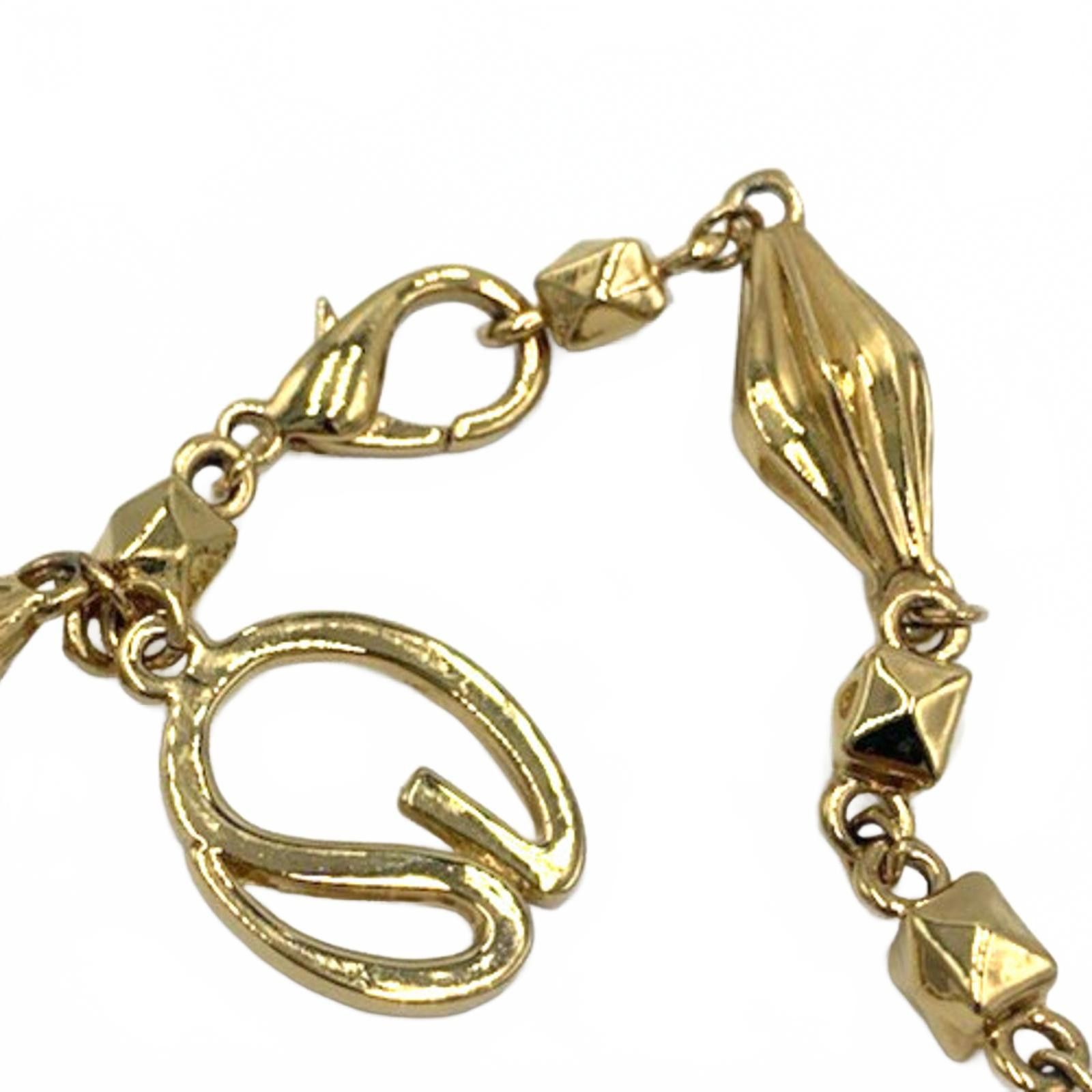 Other St John Designer Faceted Goldtone Diamond Stud Link Necklace Size ONE SIZE - 7 Thumbnail