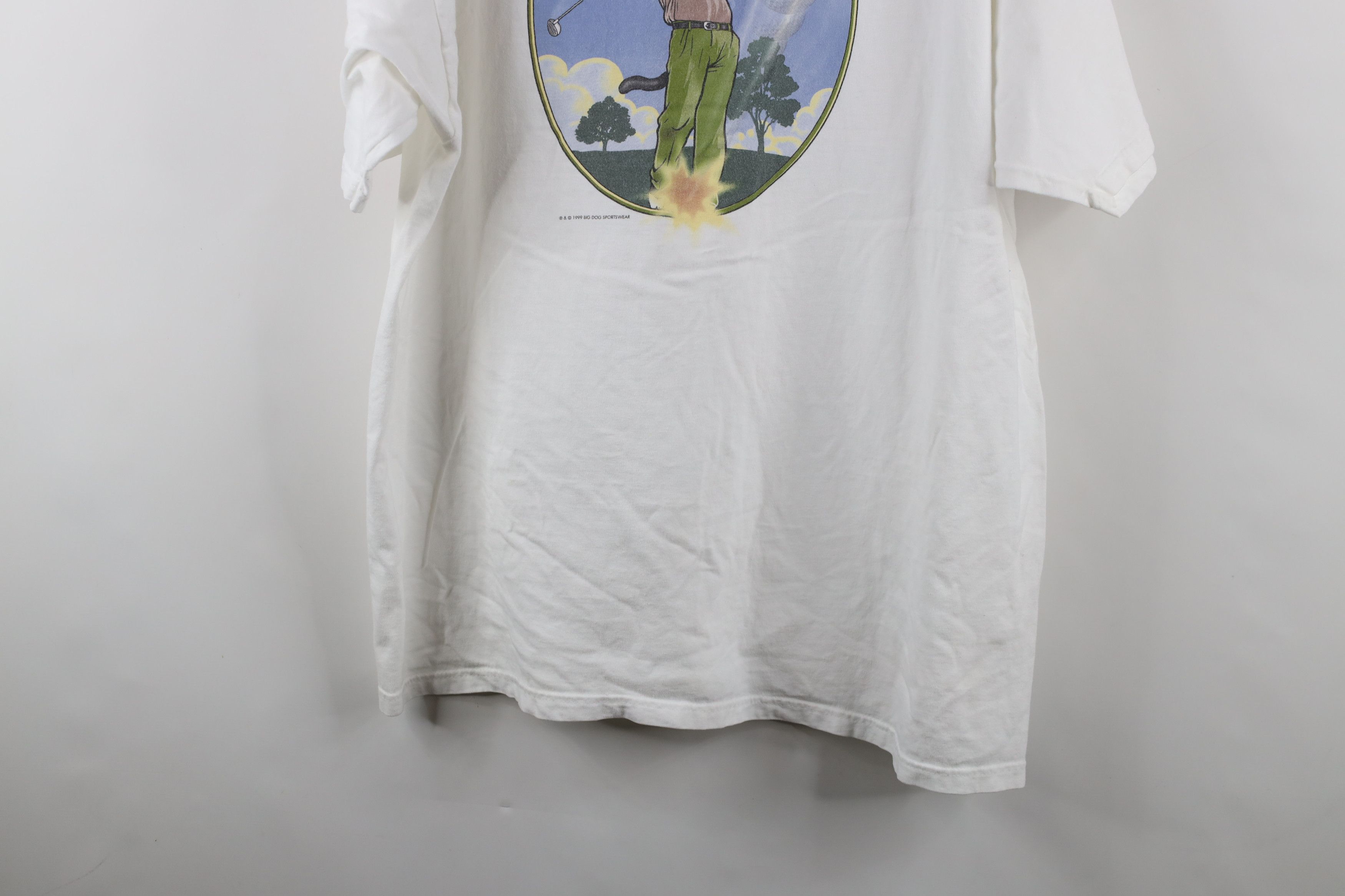 Big Dogs × Vintage Vintage 90s Big Dogs Designated Driver Golf Golfing T-Shirt Size XXL / US 16-18 / IT 52-54 - 15 Thumbnail