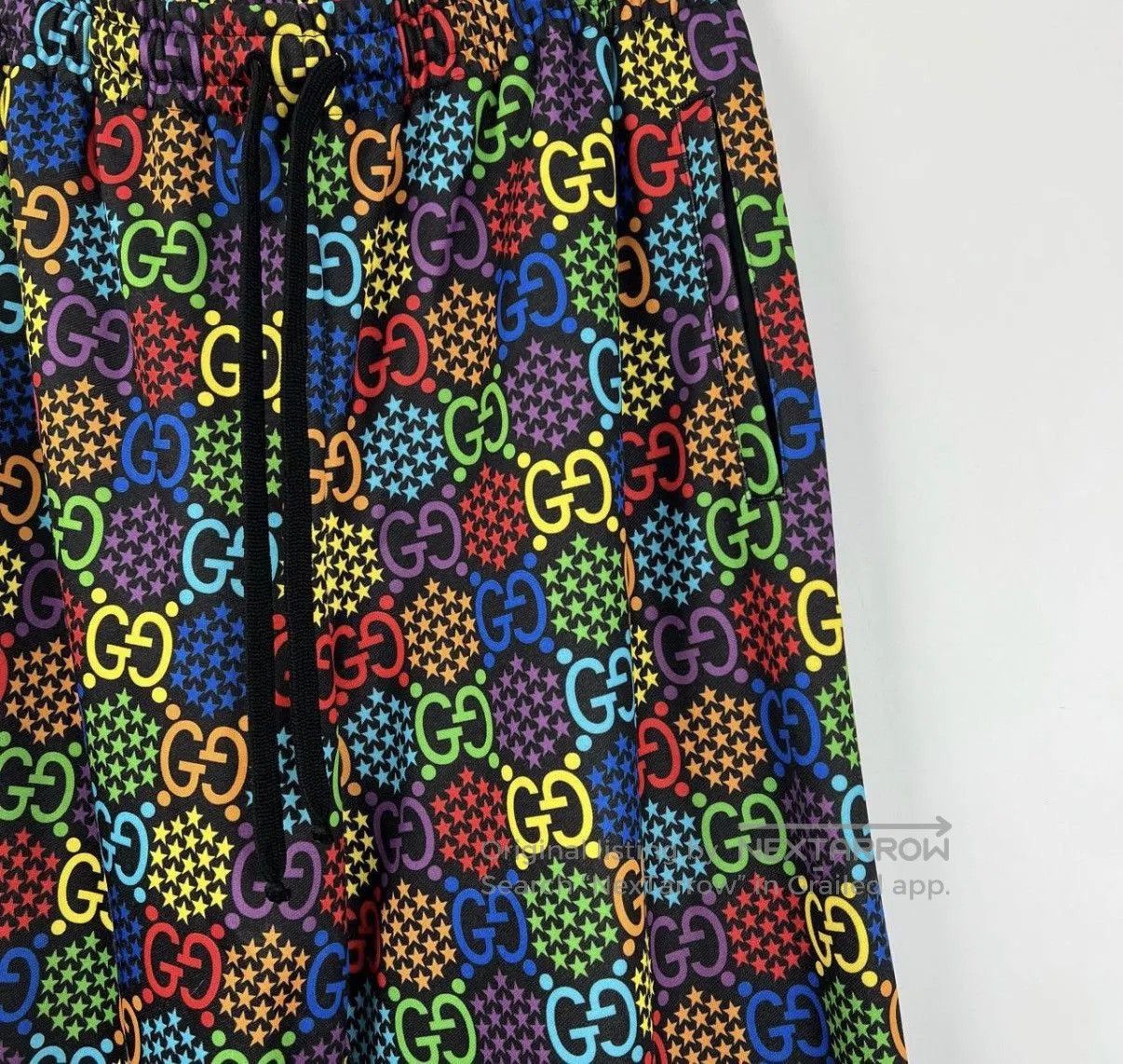 Gucci Multi-Colored Patterned Casual Pants. Size US 36 / EU 52 - 3 Thumbnail