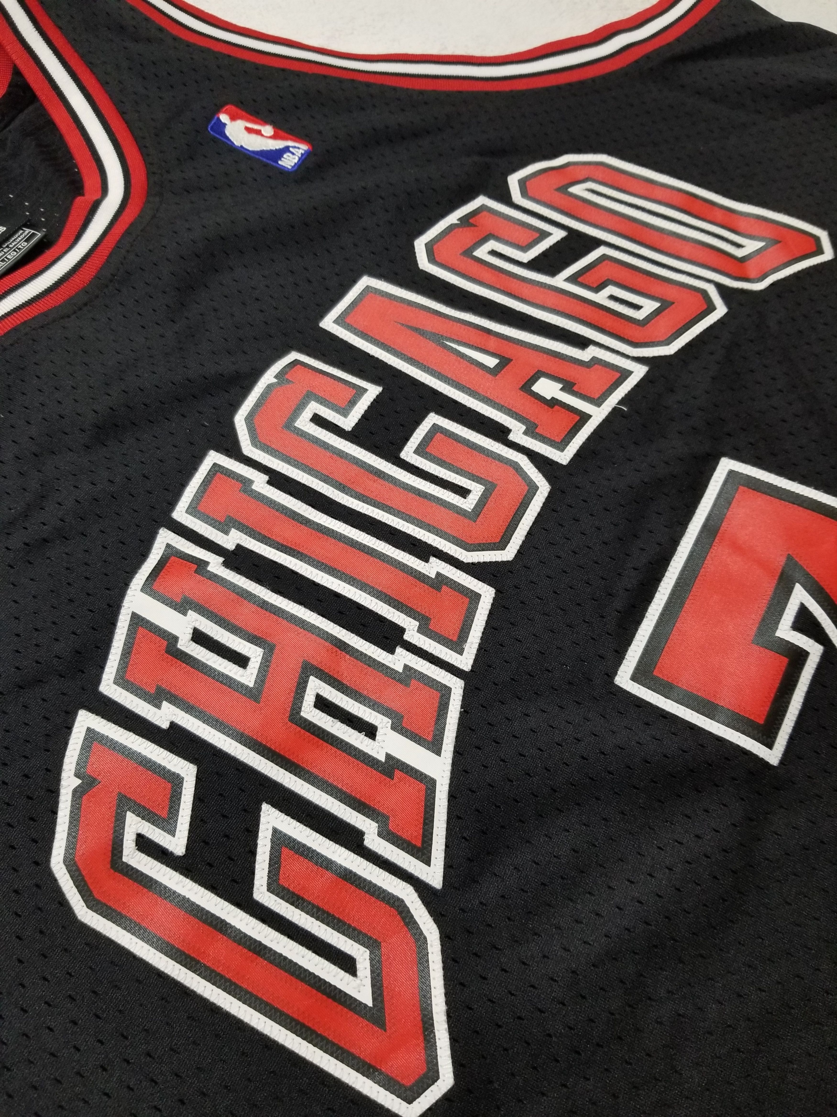 Adidas Adidas Chicago Bulls Ben Gordon #7 NBA Balck Jersey Size US XL / EU 56 / 4 - 13 Thumbnail
