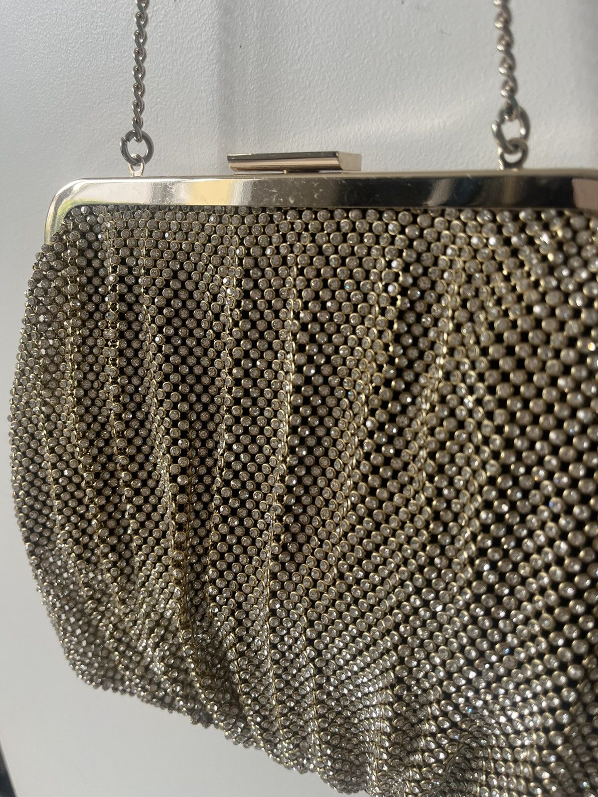 Zara Gold bag strass Size ONE SIZE - 2 Thumbnail