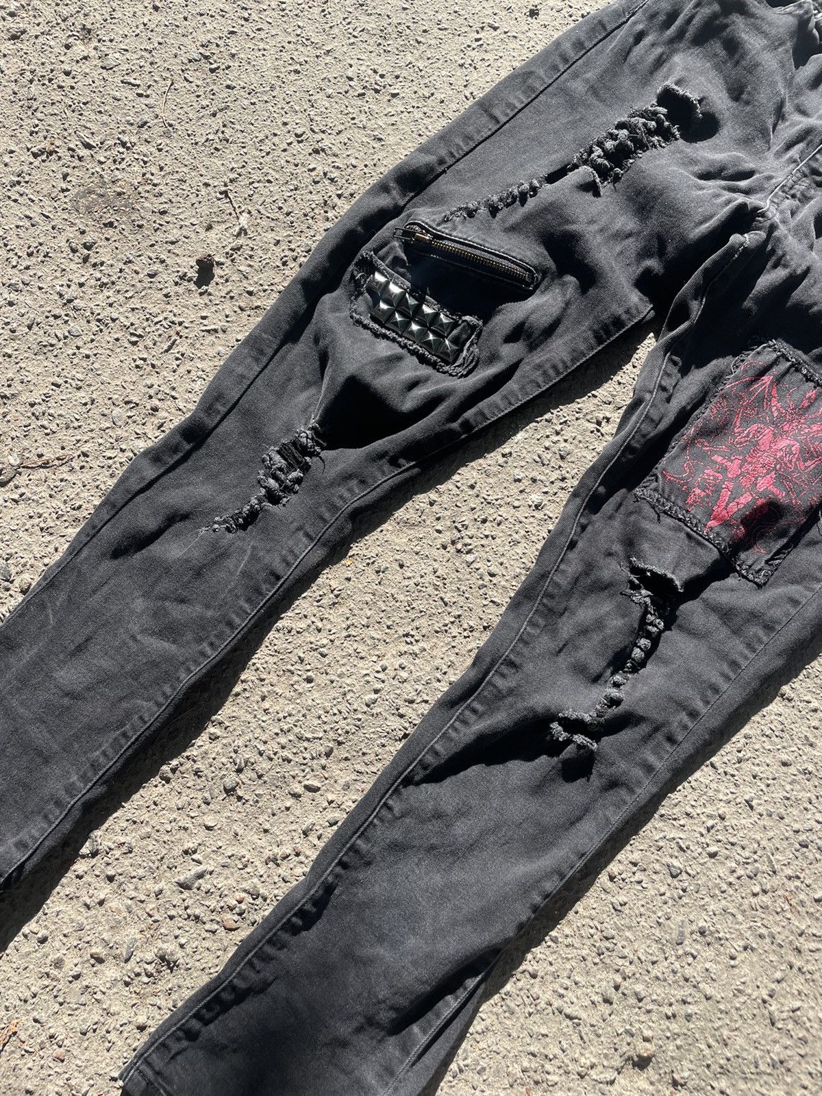 Killstar Punks opium pants Killstar Y2K avantgarde Size US 34 / EU 50 - 2 Thumbnail