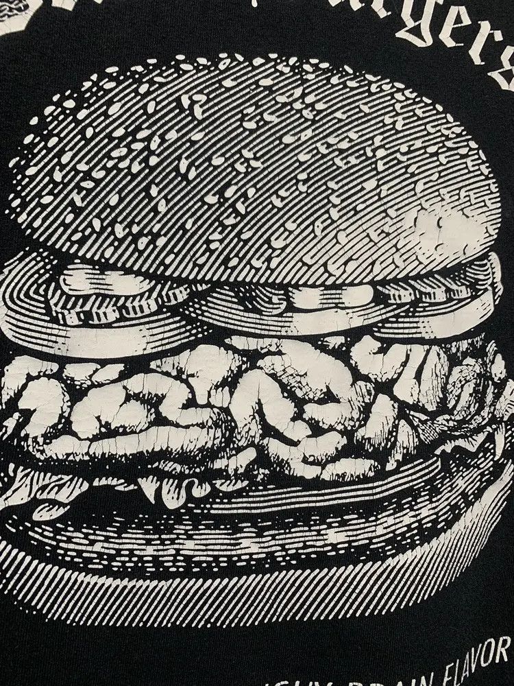 Undercover UNDERCOVER BRAIN BURGERS BLACK T SHIRT Size US M / EU 48-50 / 2 - 3 Thumbnail