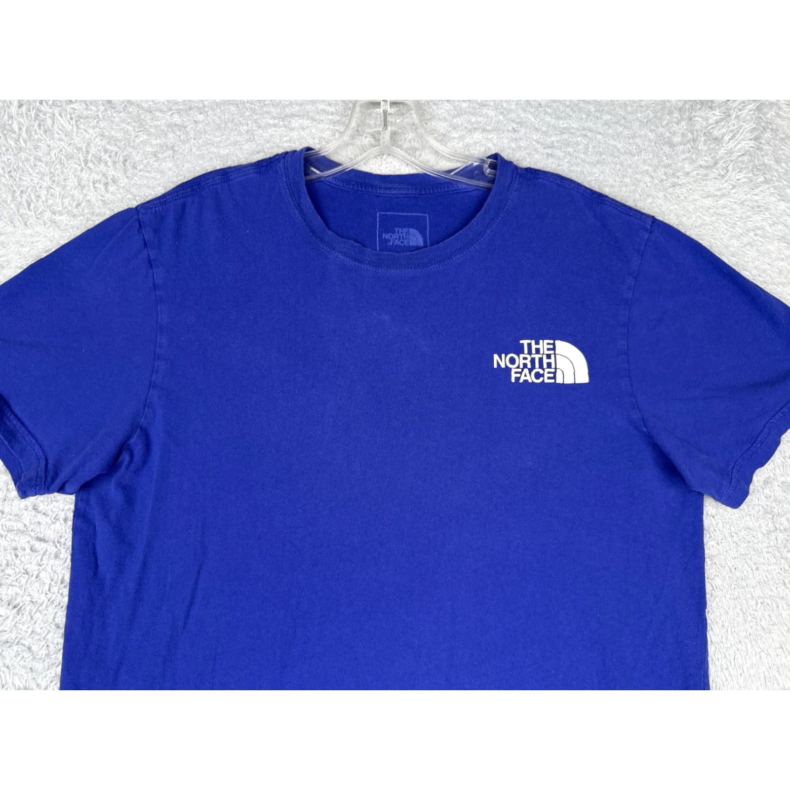 The North Face The North Face Shirt Men Medium Blue Cotton Jersey Crew Neck Logo T-Shirt, All Seasons, Breathable, Regular Fit Size US M / EU 48-50 / 2 - 4 Thumbnail