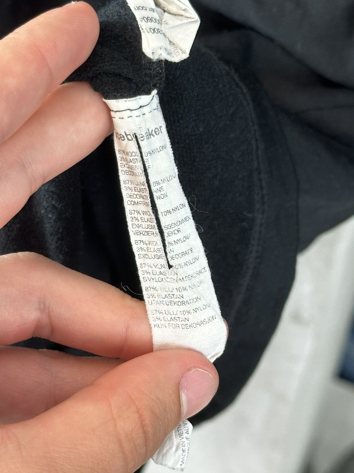 Icebreaker Ice Breaker Zip Black Merino Wool Jumper Thermo Size US M / EU 48-50 / 2 - 9 Thumbnail