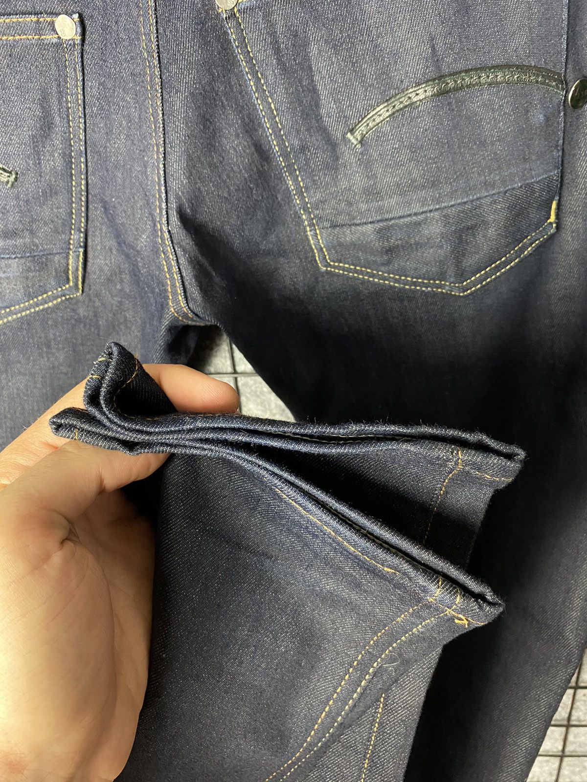 G-Star G Star Raw 3301 Streetwear Defend Super Slim Jeans Size 29 Size US 29 - 3 Thumbnail