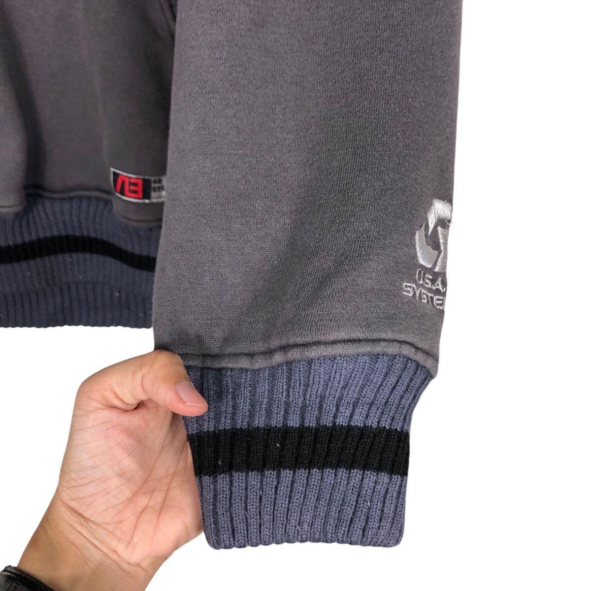 Japanese Brand AB tech Sport Hoodie Squadron Airforce Sweater Jacket Large Size US L / EU 52-54 / 3 - 11 Thumbnail