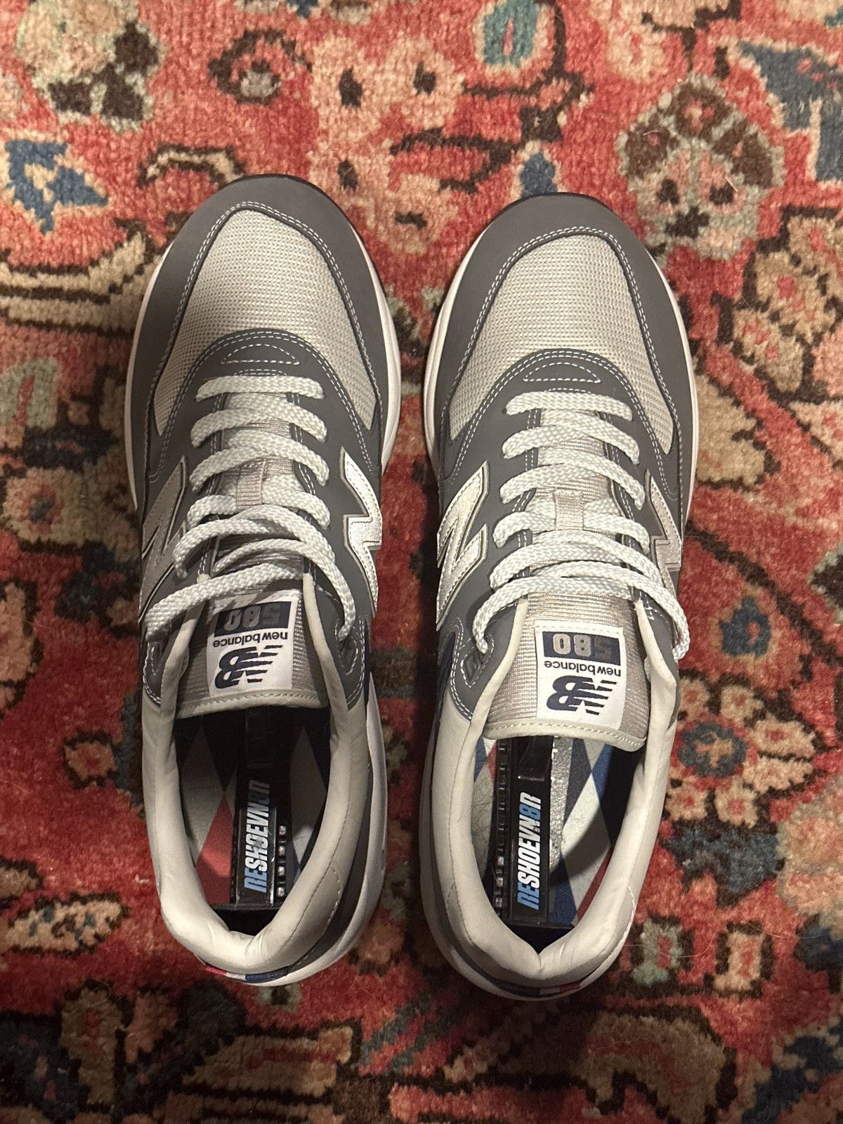 New Balance New balance 580 grey size 12 Size US 12 / EU 45 - 3 Thumbnail