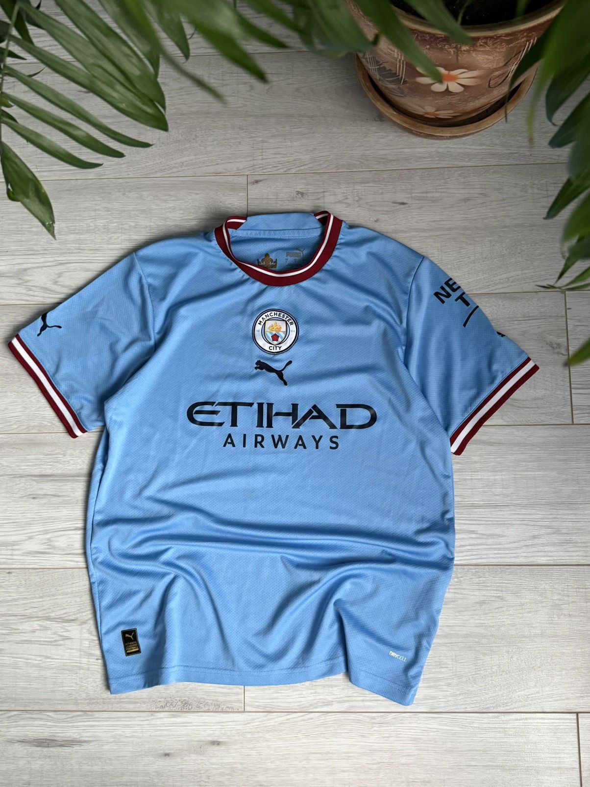 Puma Manchester City soccer jersey hype shirt Size US L / EU 52-54 / 3 - 1 Thumbnail
