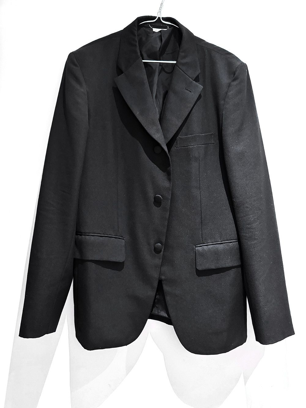 Comme des Garcons Homme Deux Comme Des Garçons Homme Deux Black Blazer (Size M) Size 40R - 1 Thumbnail