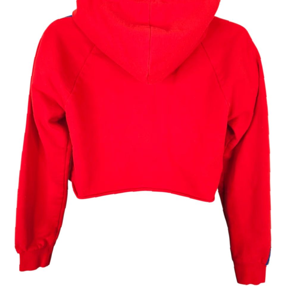 Forever 21 Forever 21 X Pony Sweatshirt Hoodie Womens Size Small Red Crop Top Size S / US 4 / IT 40 - 5 Thumbnail