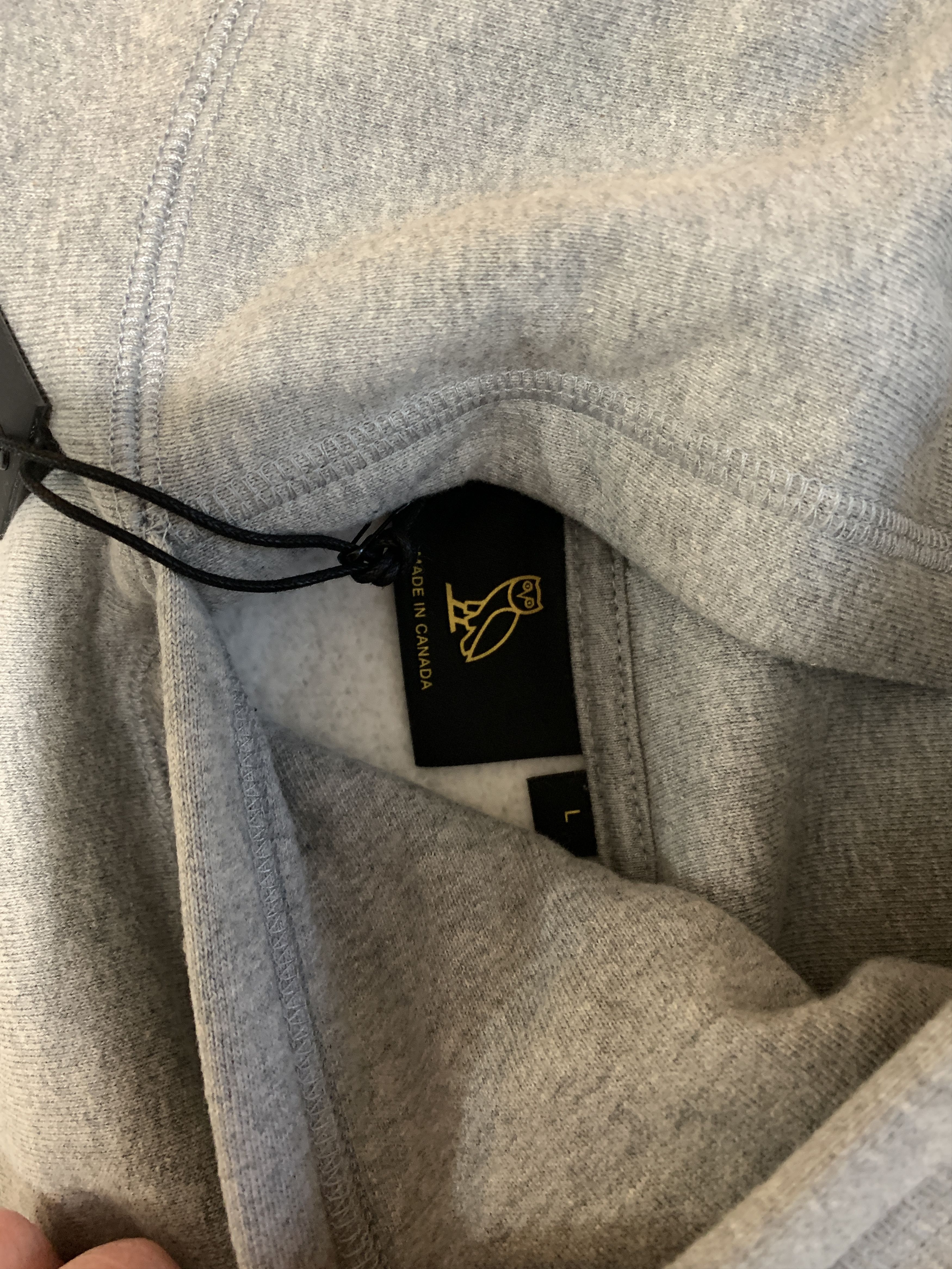 Drake OVOx NHL x TORONTO MAPLE LEAFS CLASSIC OWL HOODIE - GREY Size US L / EU 52-54 / 3 - 5 Thumbnail