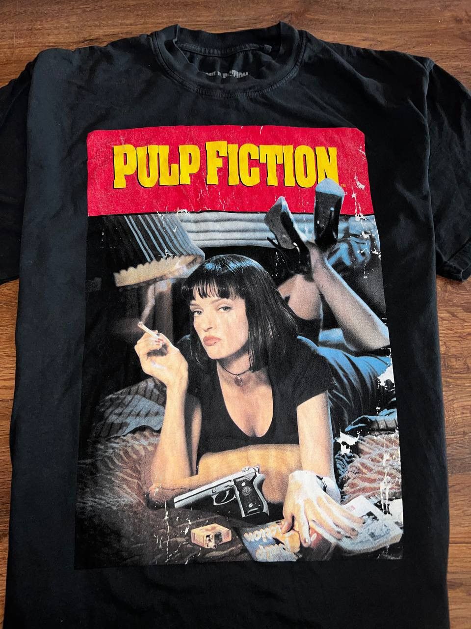 Vintage Vintage 1994 Pulp Fiction × Winterland Productions T-shirt Size US S / EU 44-46 / 1 - 5 Thumbnail