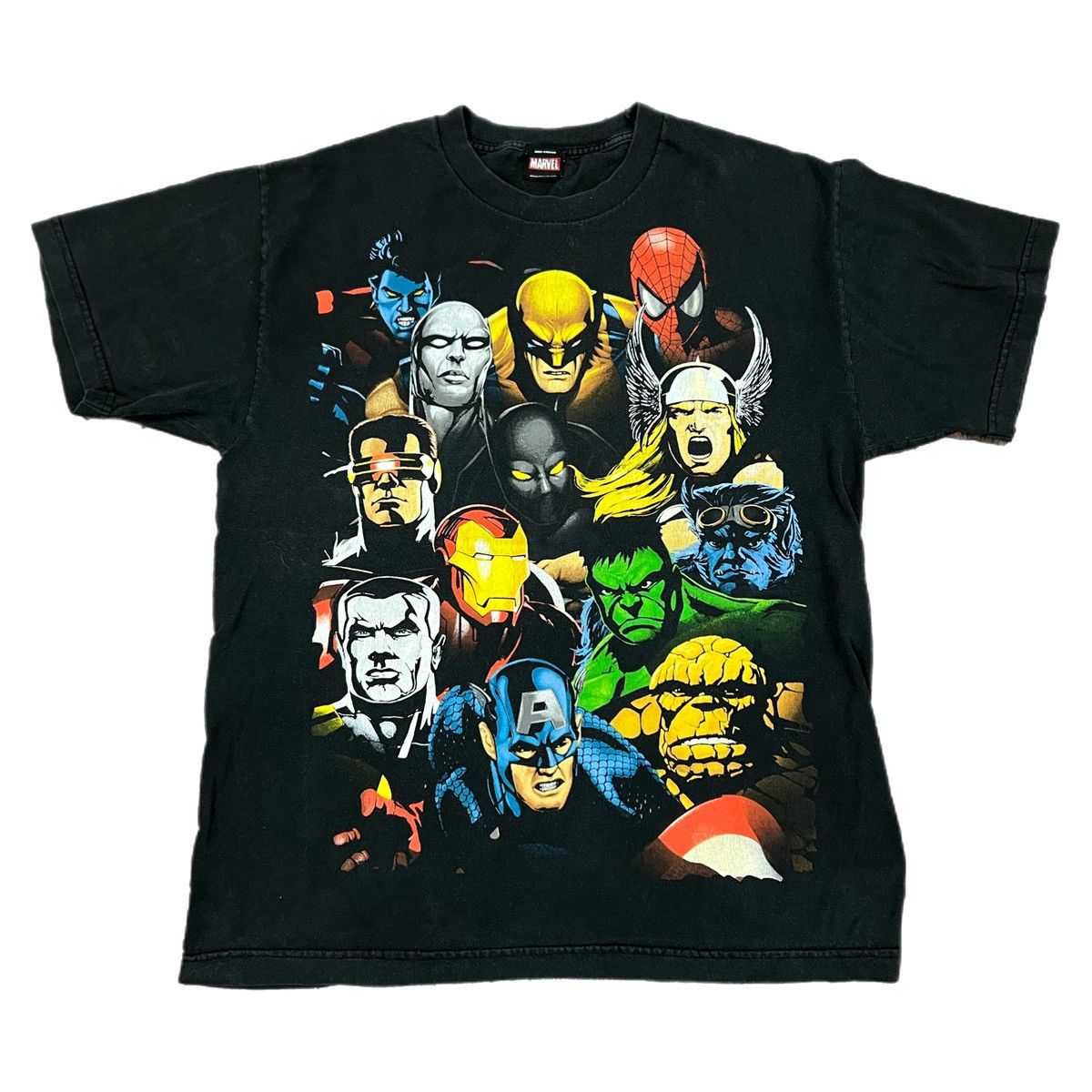 Marvel Comics Vintage Y2K Made Engine Marvel T-Shirt Size US S / EU 44-46 / 1 - 1 Thumbnail