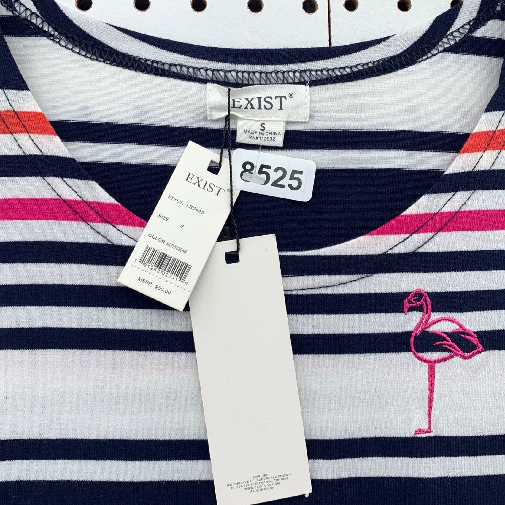Vintage NEW Exist Women’s Maxi Dress Size Small Black White Pink Striped Sleeveless Round Neck Spring Summer NWT Womens Size S / US 4 / IT 40 - 6 Thumbnail