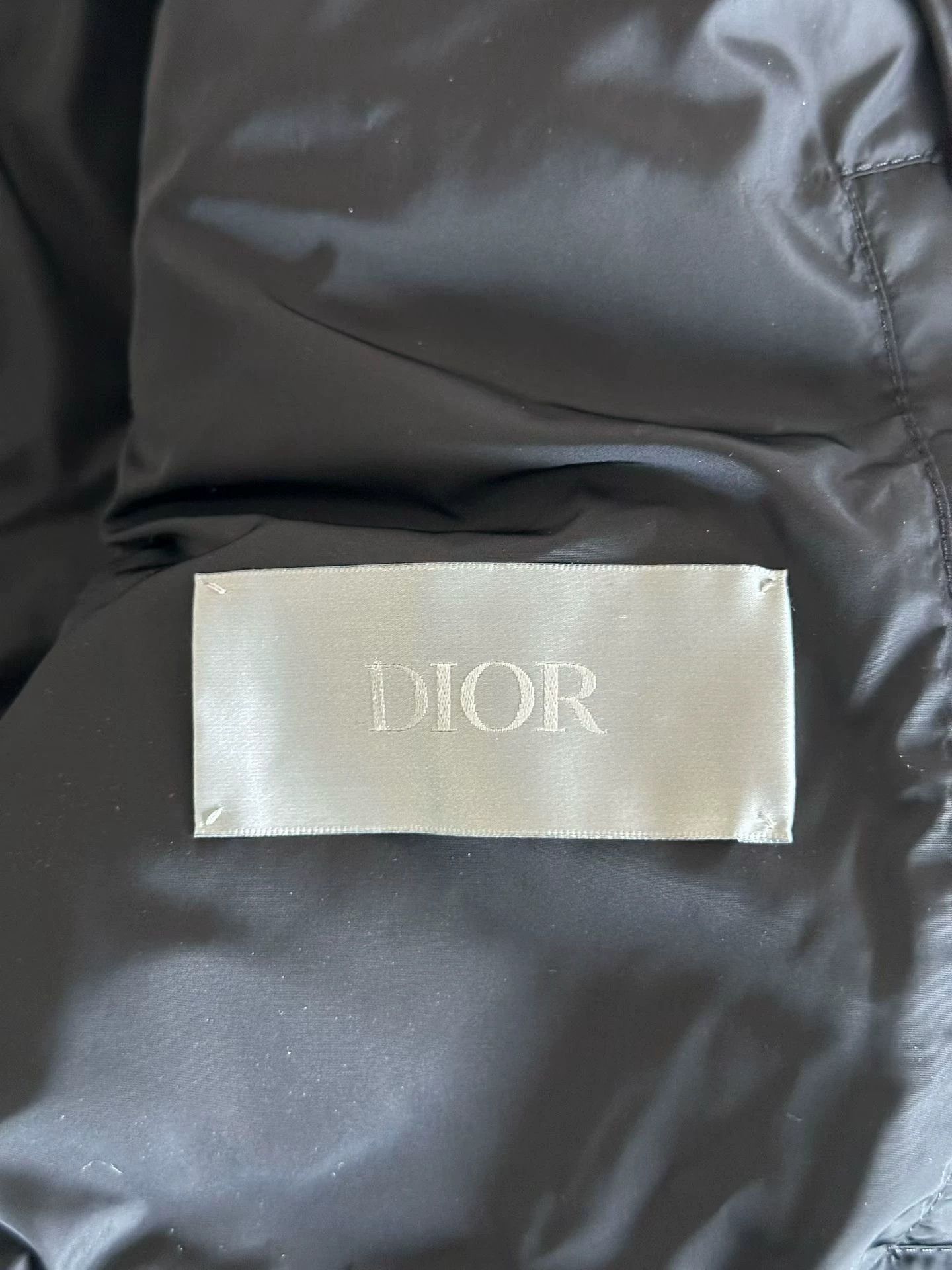 Dior Dior Black & Gray All Over Print Down Jacket 52 EU Size US L / EU 52-54 / 3 - 4 Thumbnail