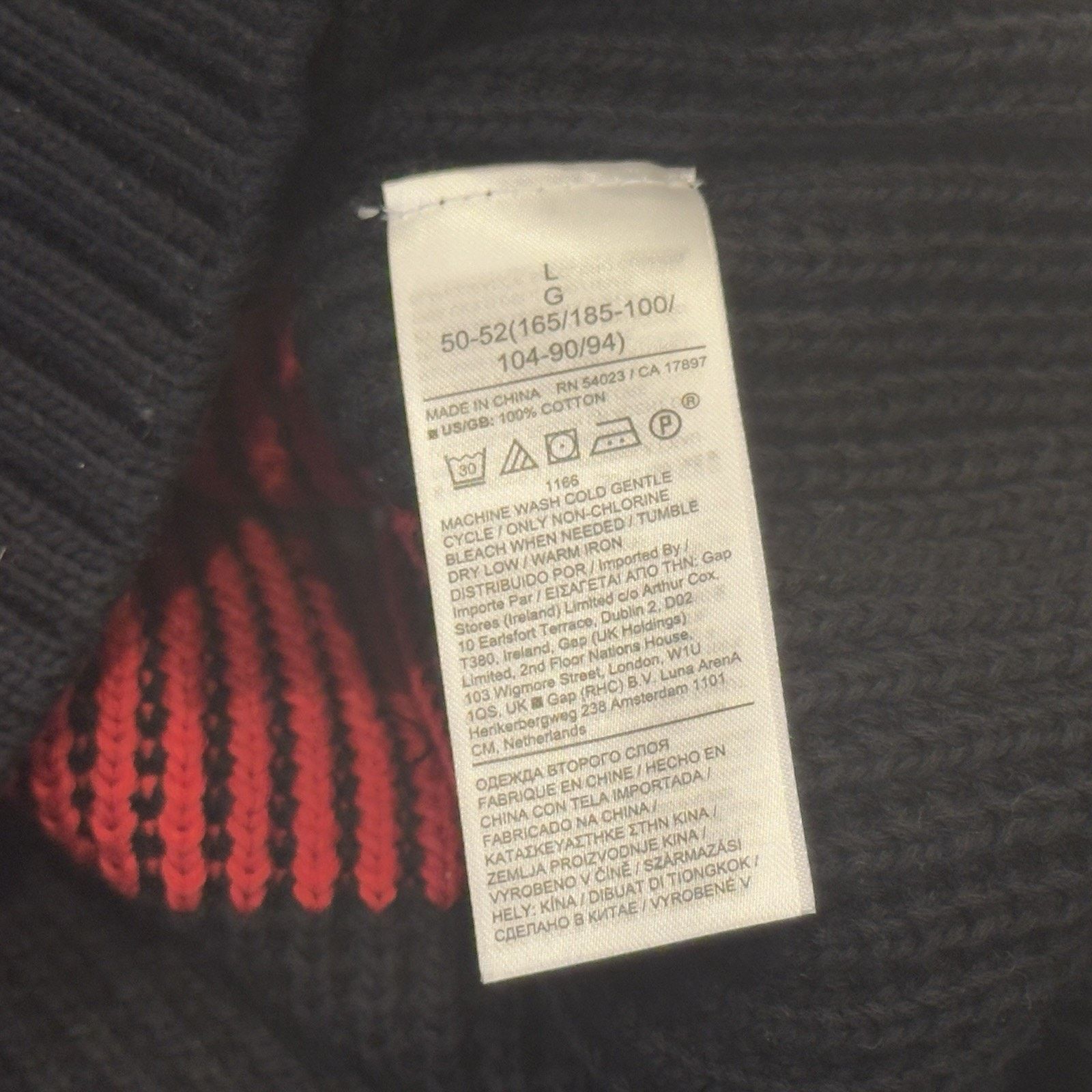 Banana Republic Banana Republic Men’s Mixed Media Fisherman Sweater Size L Size US L / EU 52-54 / 3 - 4 Thumbnail