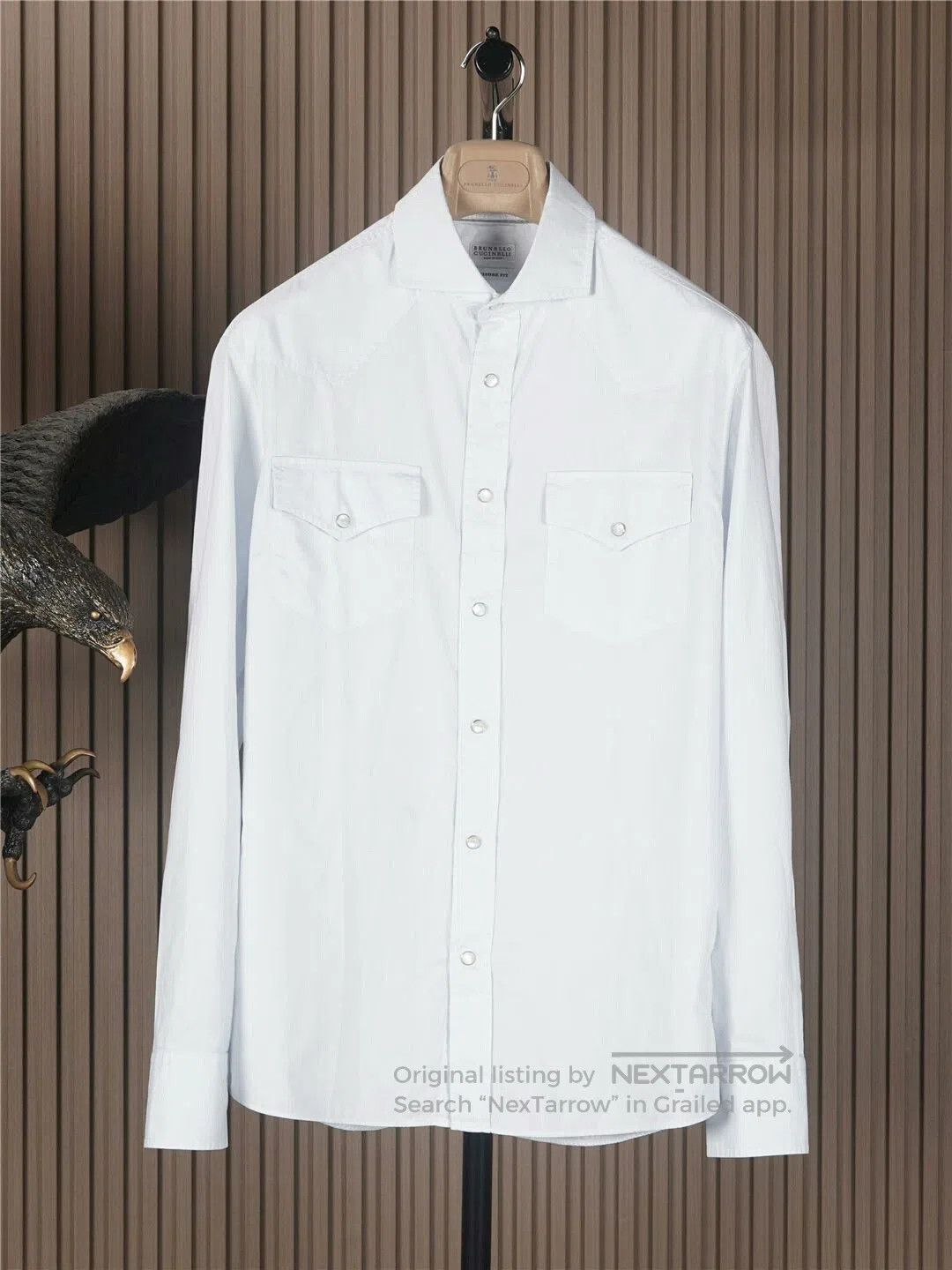 Brunello Cucinelli Brunello Cucinelli Casual Shirt for Men. Size US S / EU 44-46 / 1 - 1 Thumbnail