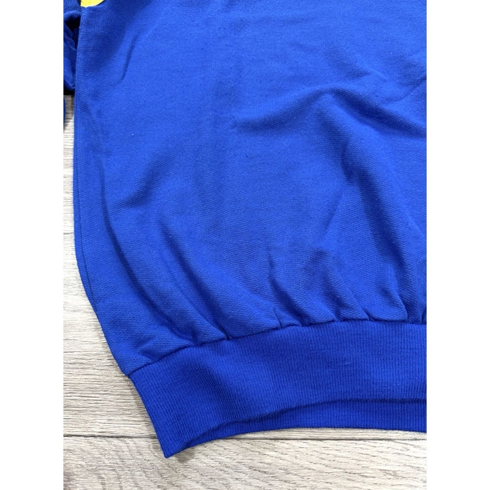 Vintage VINTAGE PEUGEOT Sweatshirt Crewneck Pullover Men XL Blue 1990s Size US XL / EU 56 / 4 - 5 Thumbnail