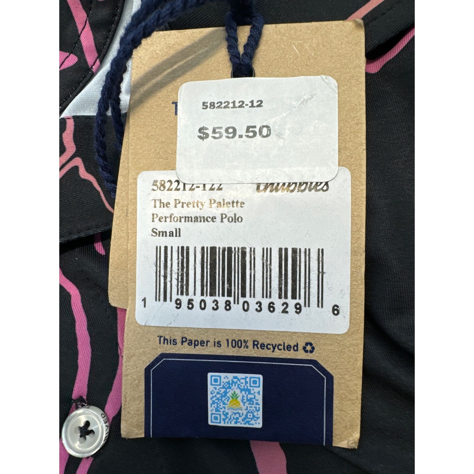 Chubbies Chubbies “The Pretty Palette” Performance Polo men sz S Size US S / EU 44-46 / 1 - 6 Thumbnail
