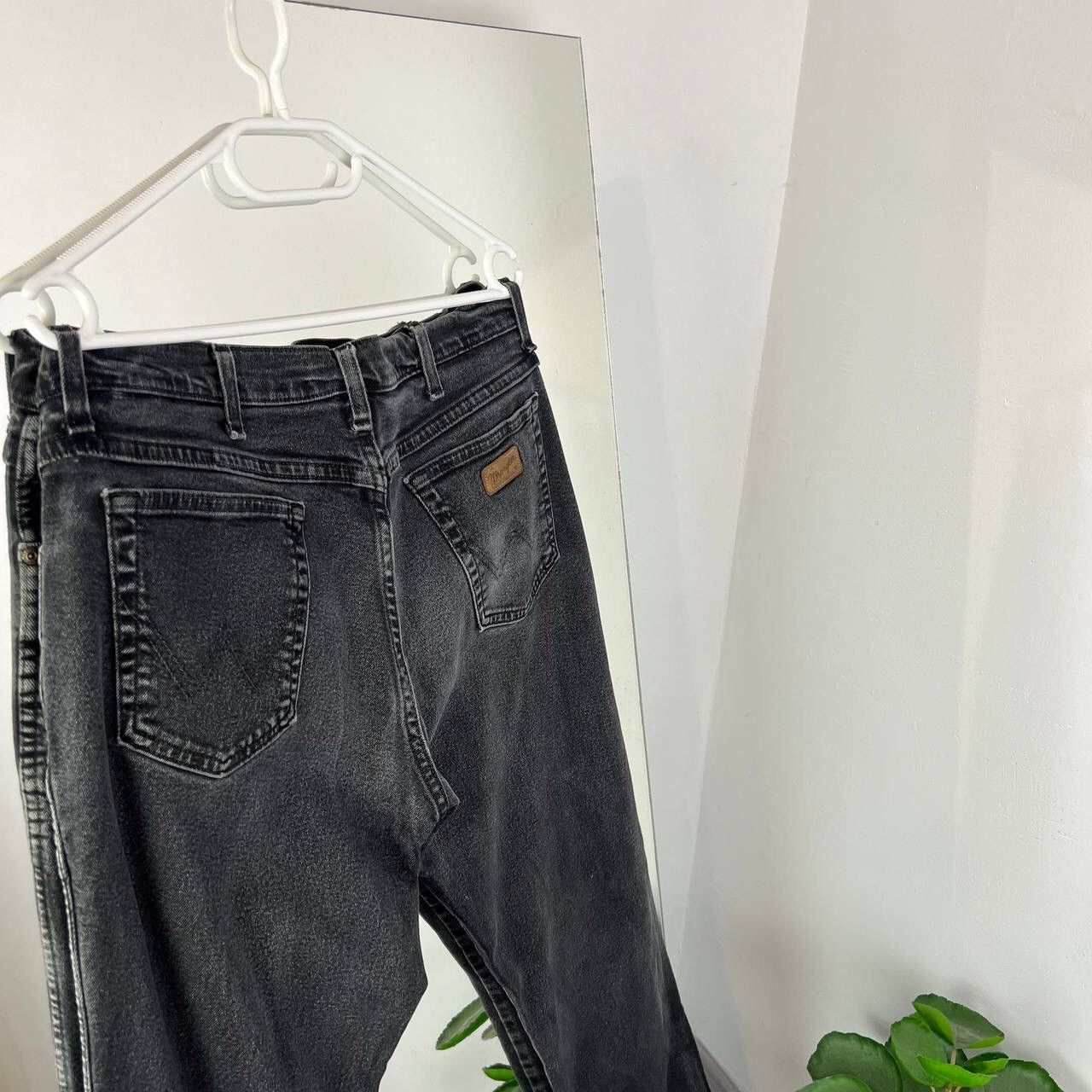 Wrangler Vintage Denim Pants Wrangler Jeans Y2k Baggy Dark Gray Size US 34 / EU 50 - 3 Thumbnail