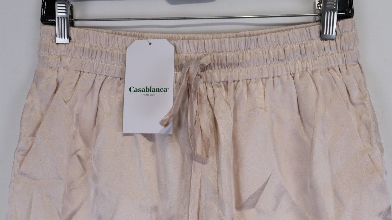 Casablanca o1rshd1 Printed Silk Shorts in Dark Red Size US 30 / EU 46 - 2 Thumbnail