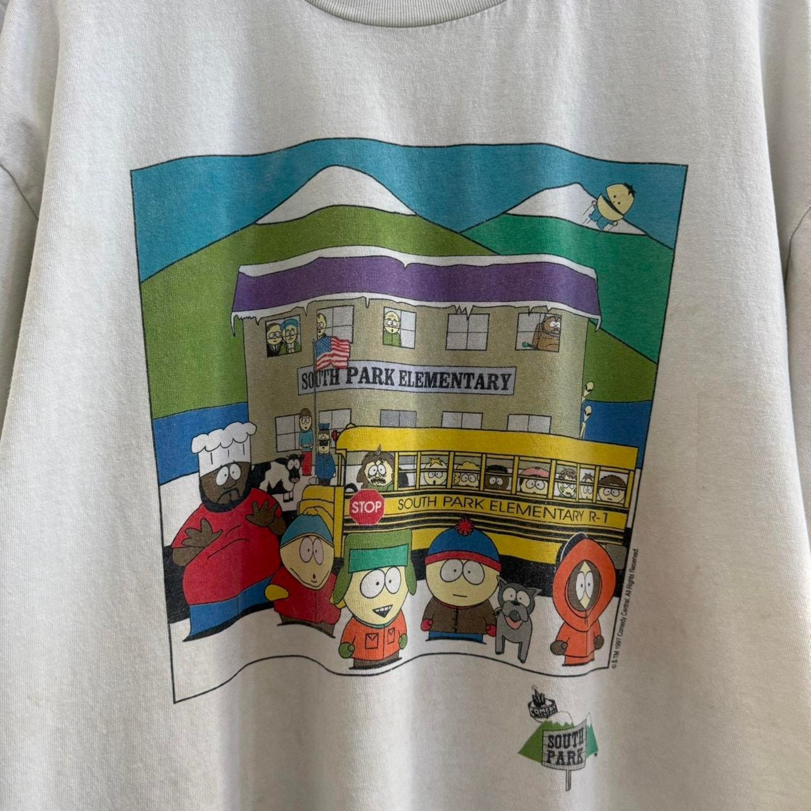 Other Vintage 1997 southpark grail shirt Size US XL / EU 56 / 4 - 5 Thumbnail