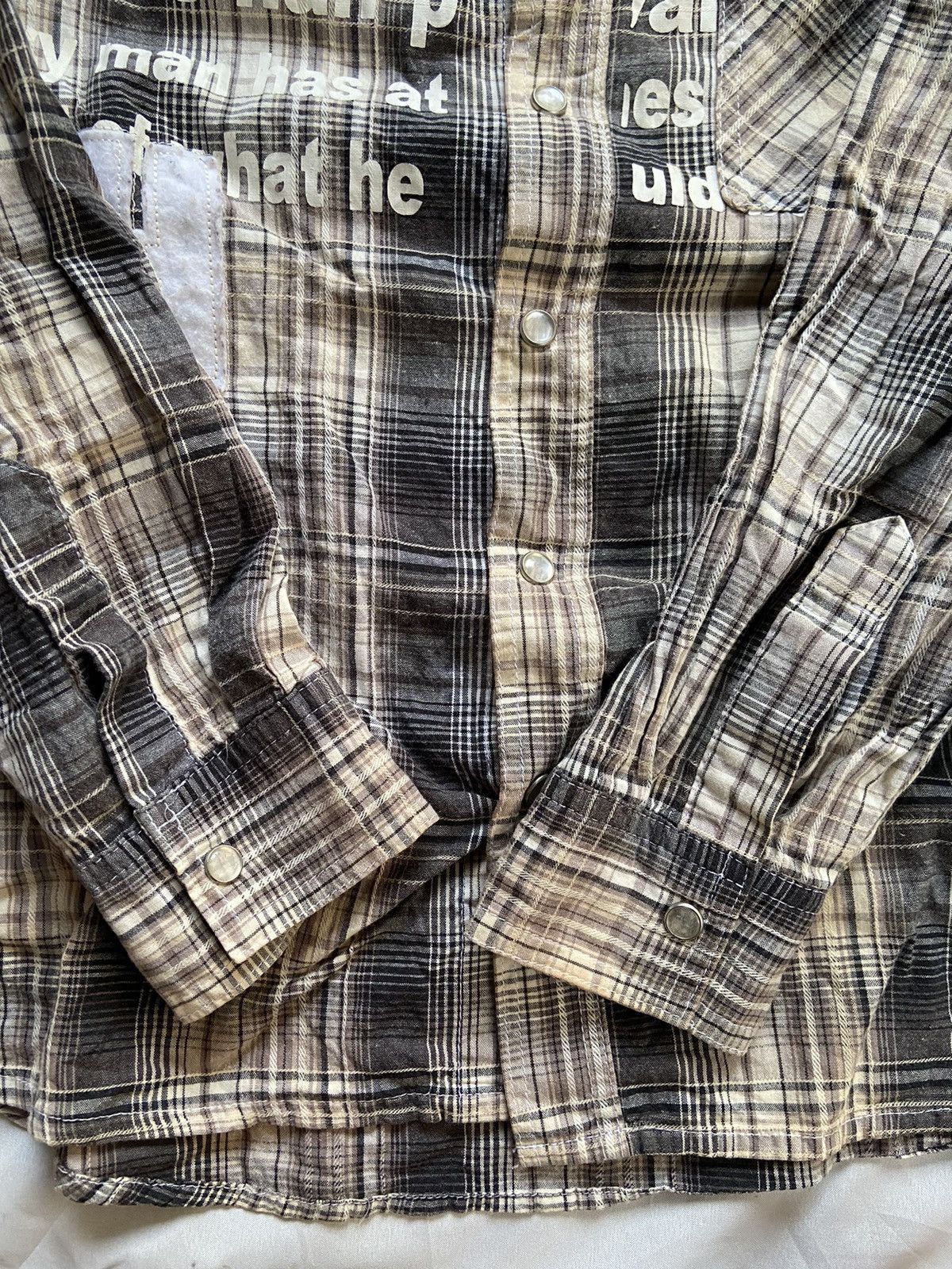 If Six Was Nine SHADE'S LETS GET TOGETHER BUTTON DOWN SHIRT Size US S / EU 44-46 / 1 - 7 Thumbnail