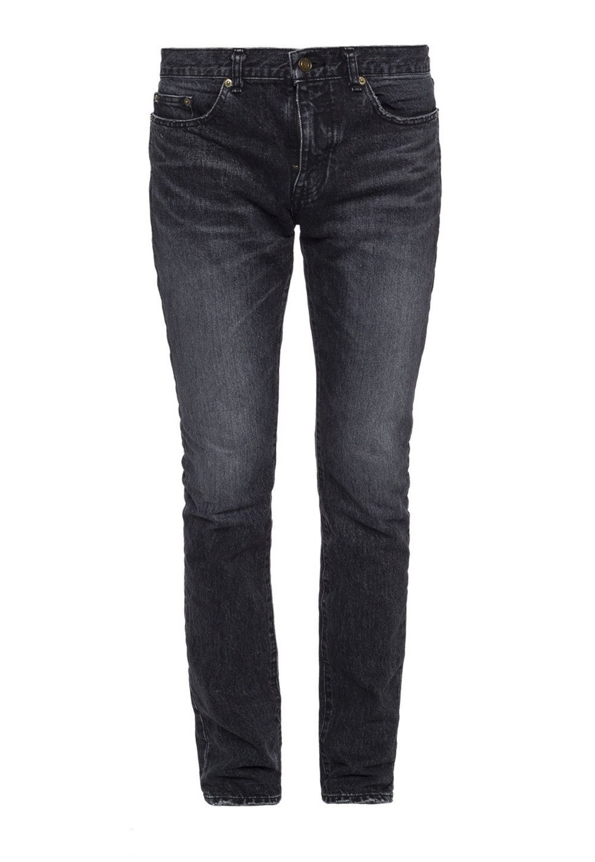 Saint Laurent Paris Embroidered Jeans Size US 31 - 2 Thumbnail