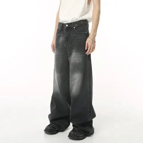 Jean Amamiya x Kouno Baggy Vintage Faded Skater Denim Size US 34 / EU 50 - 6 Thumbnail