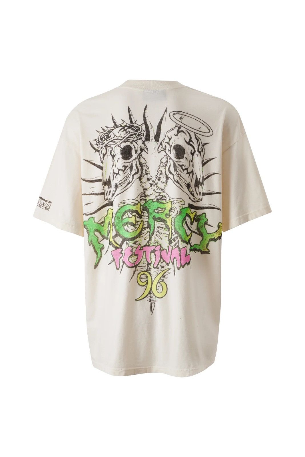 HELLSTAR Hellstar Mercy Festival 96 Tee Shirt White Size US M / EU 48-50 / 2 - 19 Thumbnail