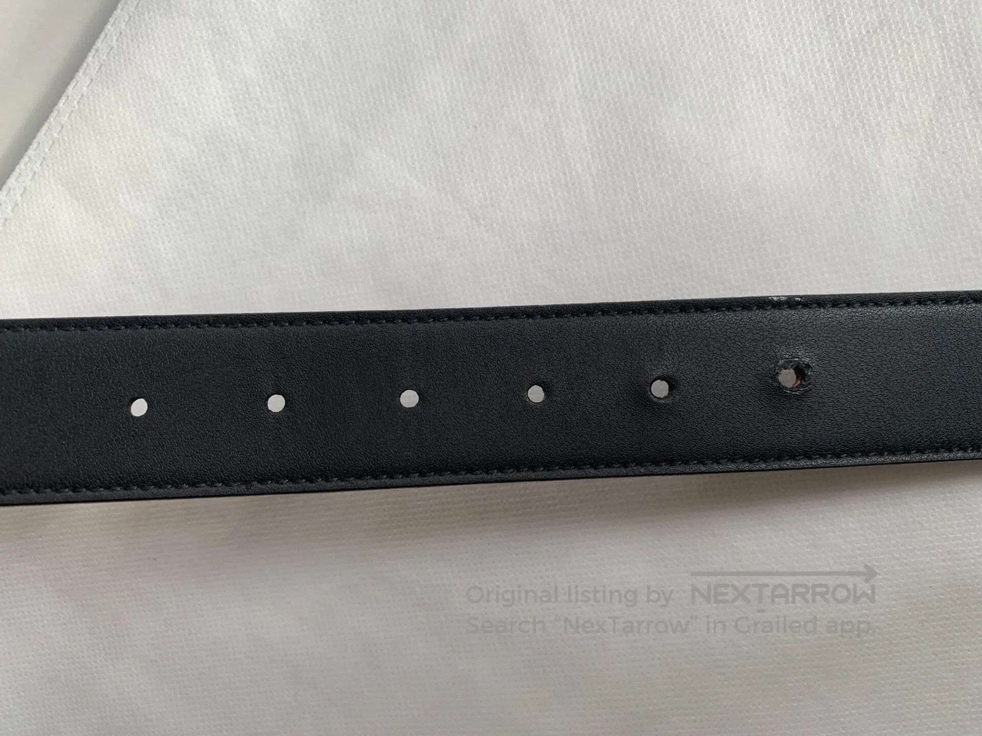 Gucci Gucci Men's Classic Monogram Belt. Size ONE SIZE - 5 Thumbnail