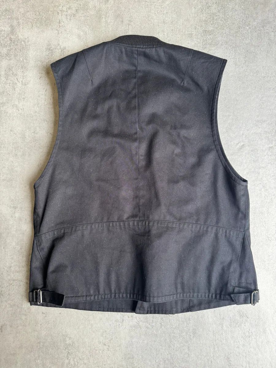 Dries Van Noten AW2014 Dries Van Noten Suede Hybride Asymmetrical Navy Vest Size US S / EU 44-46 / 1 - 5 Thumbnail