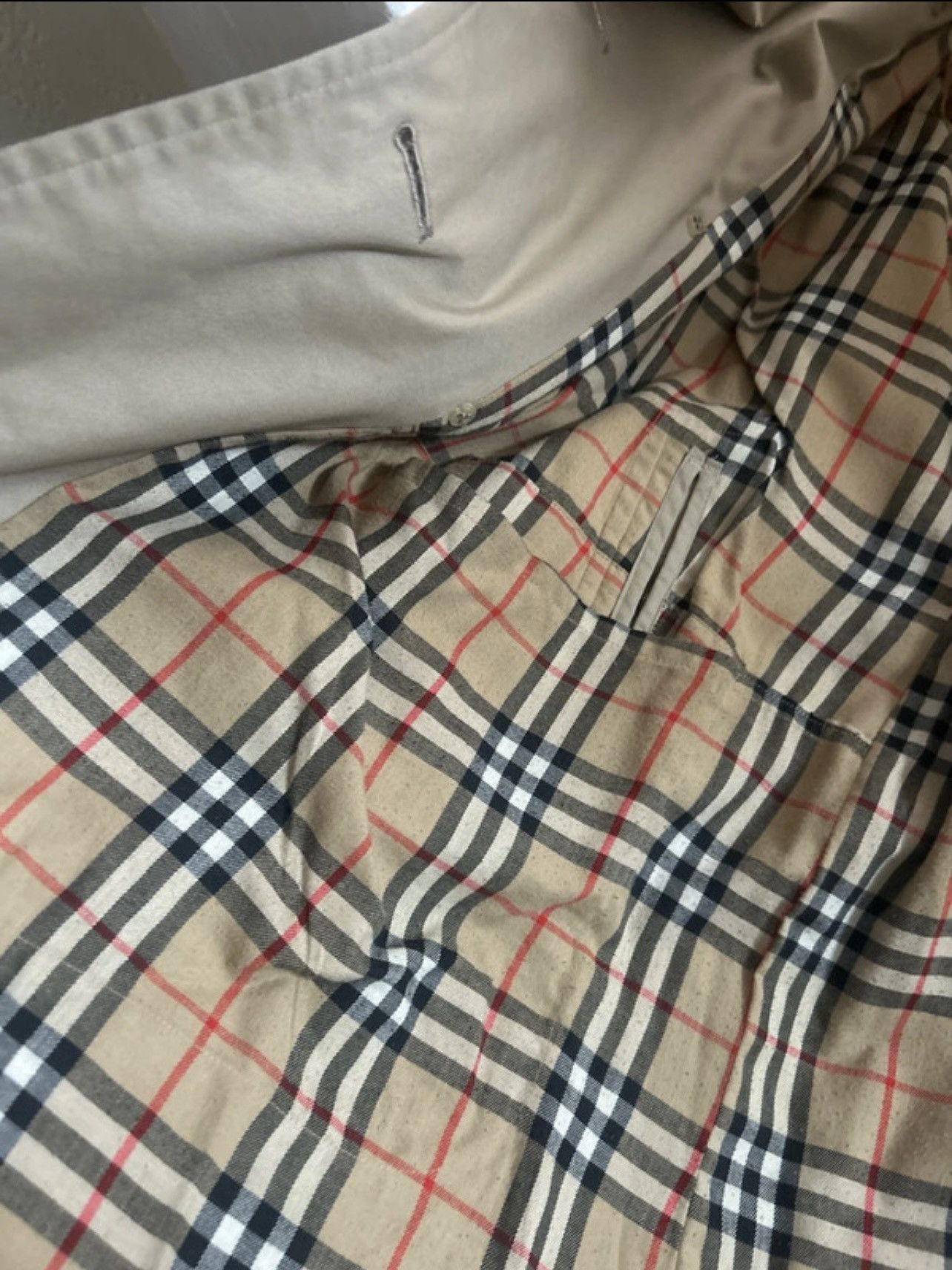 Burberry Burberry Trench coat check lined trench coat Size US XXL / EU 58 / 5 - 11 Thumbnail