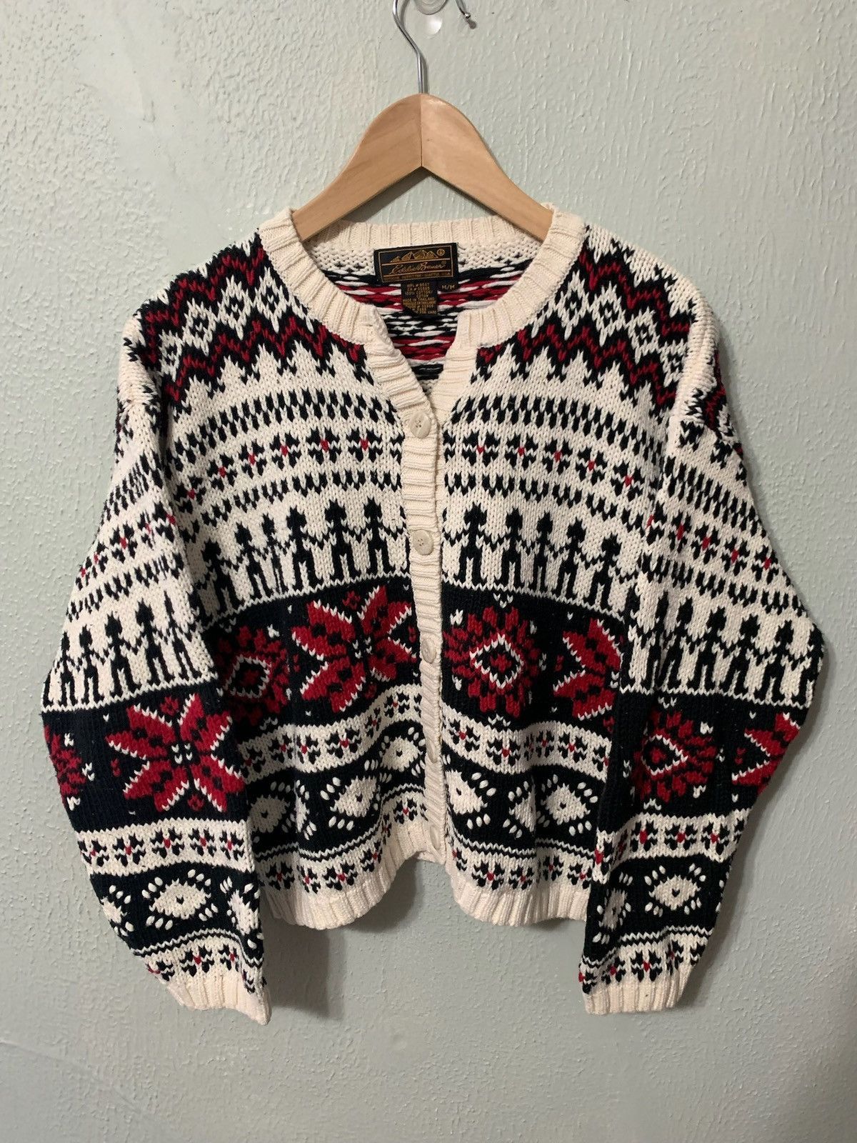 Vintage Eddie Bauer Cardigan Sweater retailer