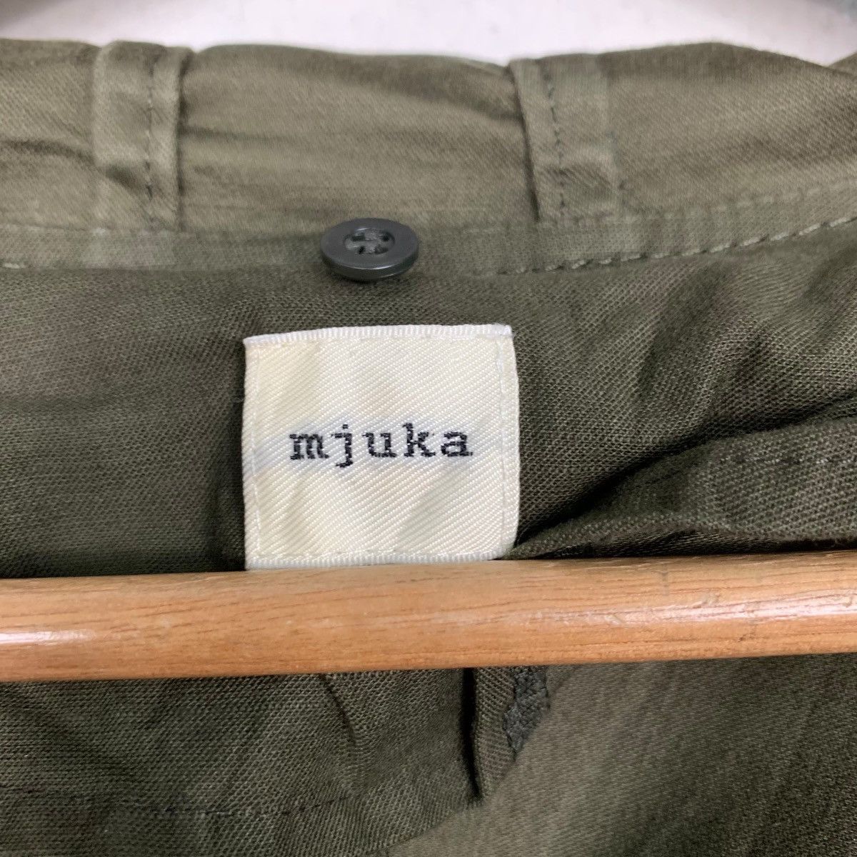 Japanese Brand MJUKA Olive Green Fish Tail Parka Free Size #2461-C110 Size US S / EU 44-46 / 1 - 13 Thumbnail