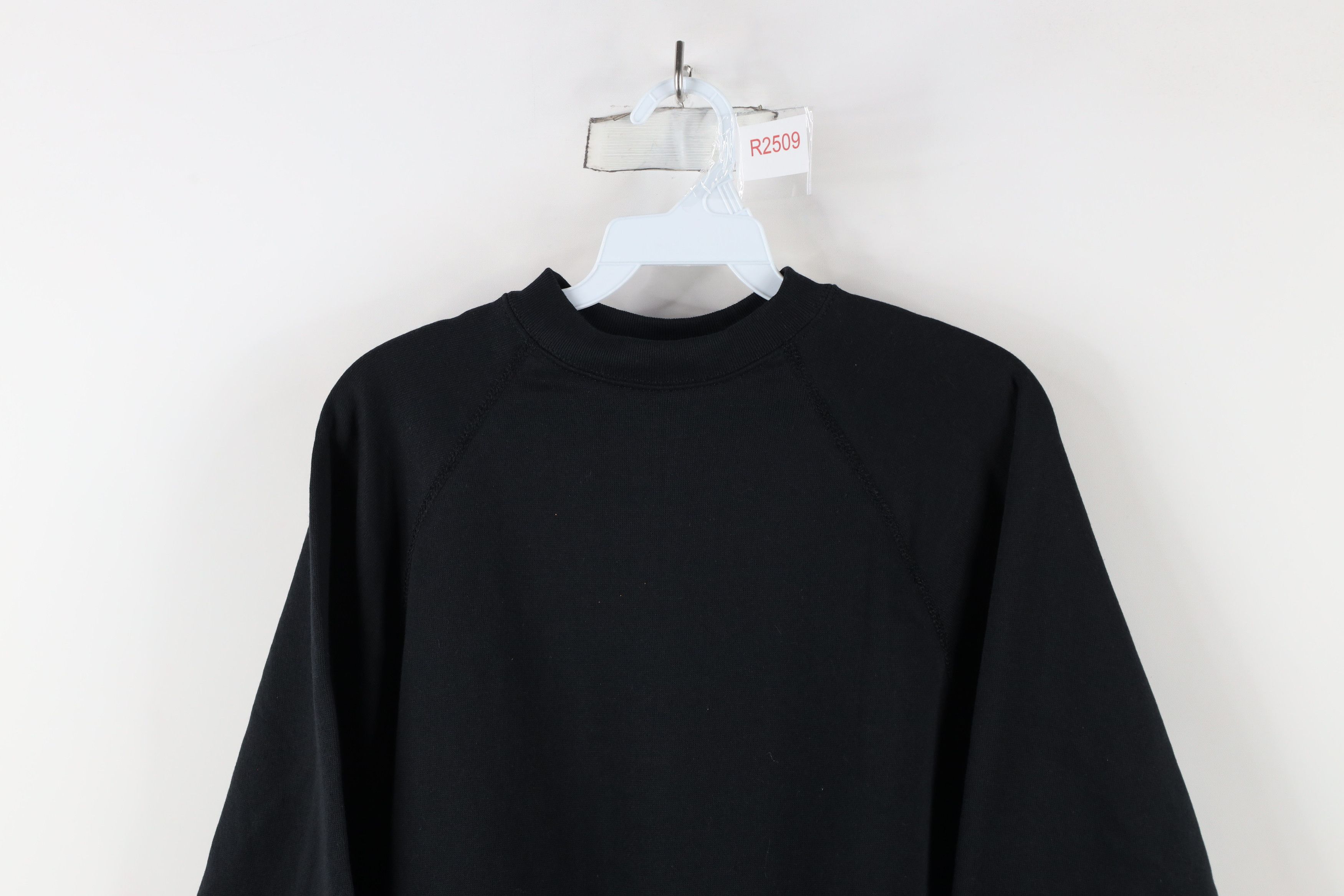 Vintage Deadstock Vintage 80s 90s Streetwear Sweatshirt Black USA Size US L / EU 52-54 / 3 - 2 Thumbnail